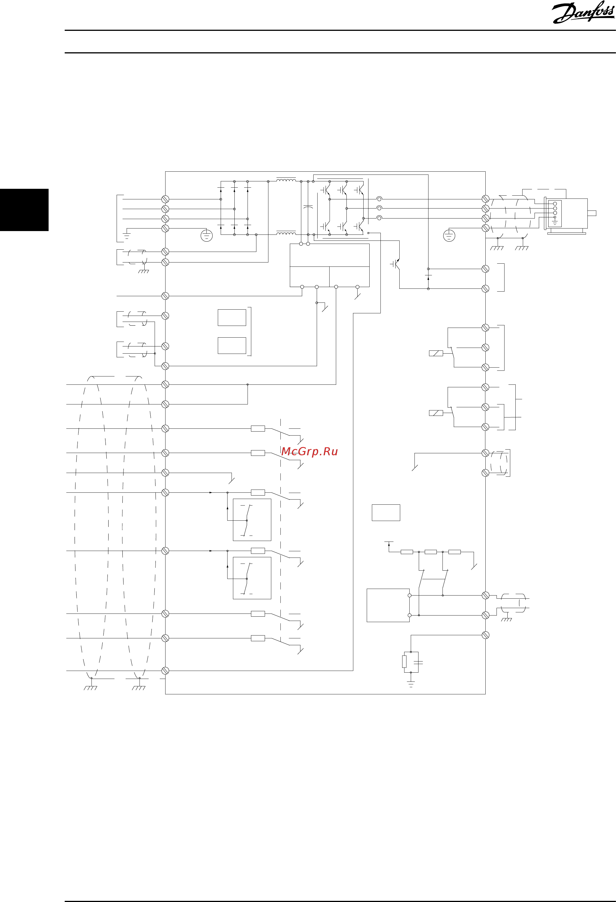 Danfoss VLT Automation Drive FC-302P18KT5 [54/177] Электрический монтаж дополнительно