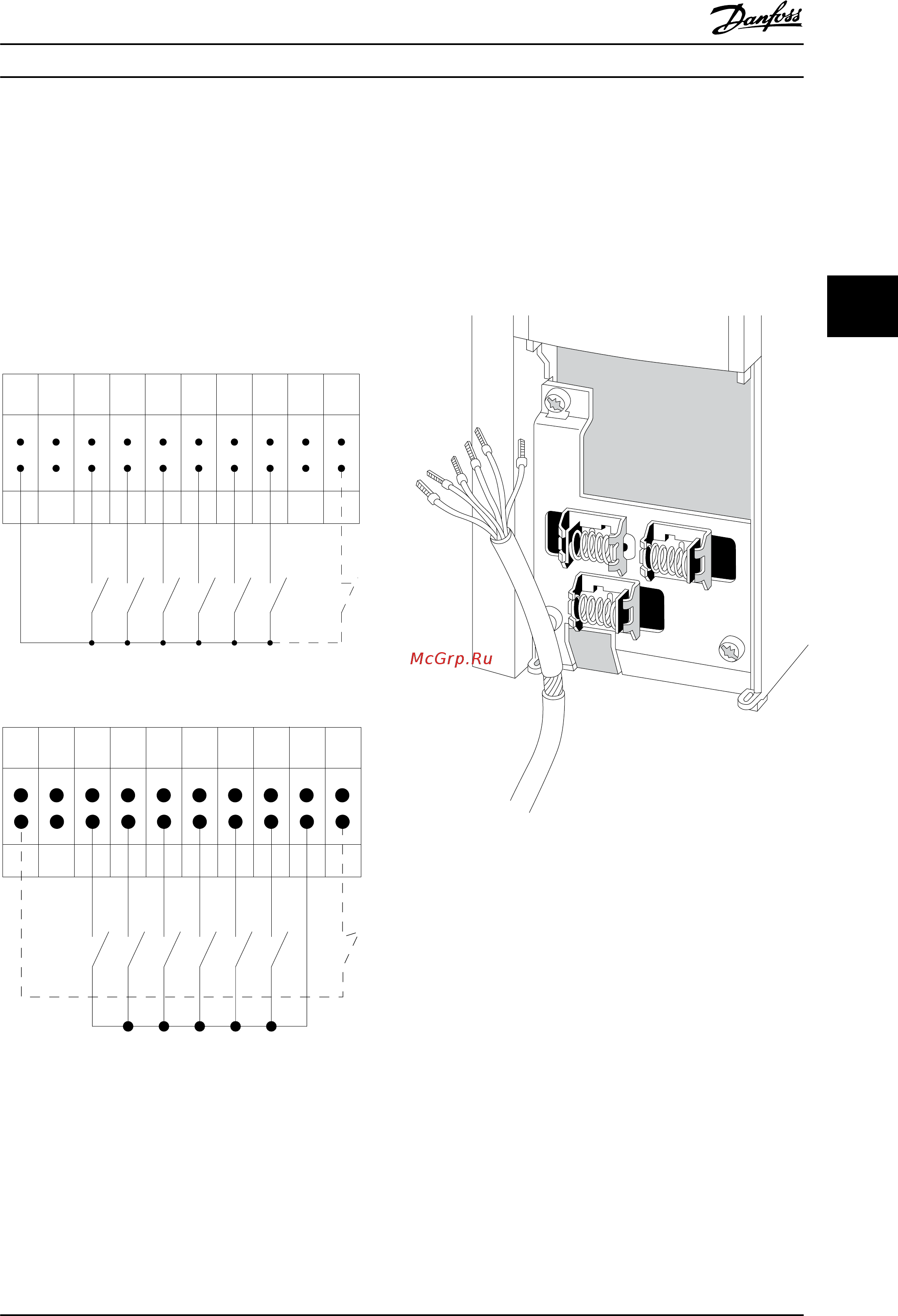 Danfoss VLT Automation Drive FC-302P3K7T2 [55/177] Примечание