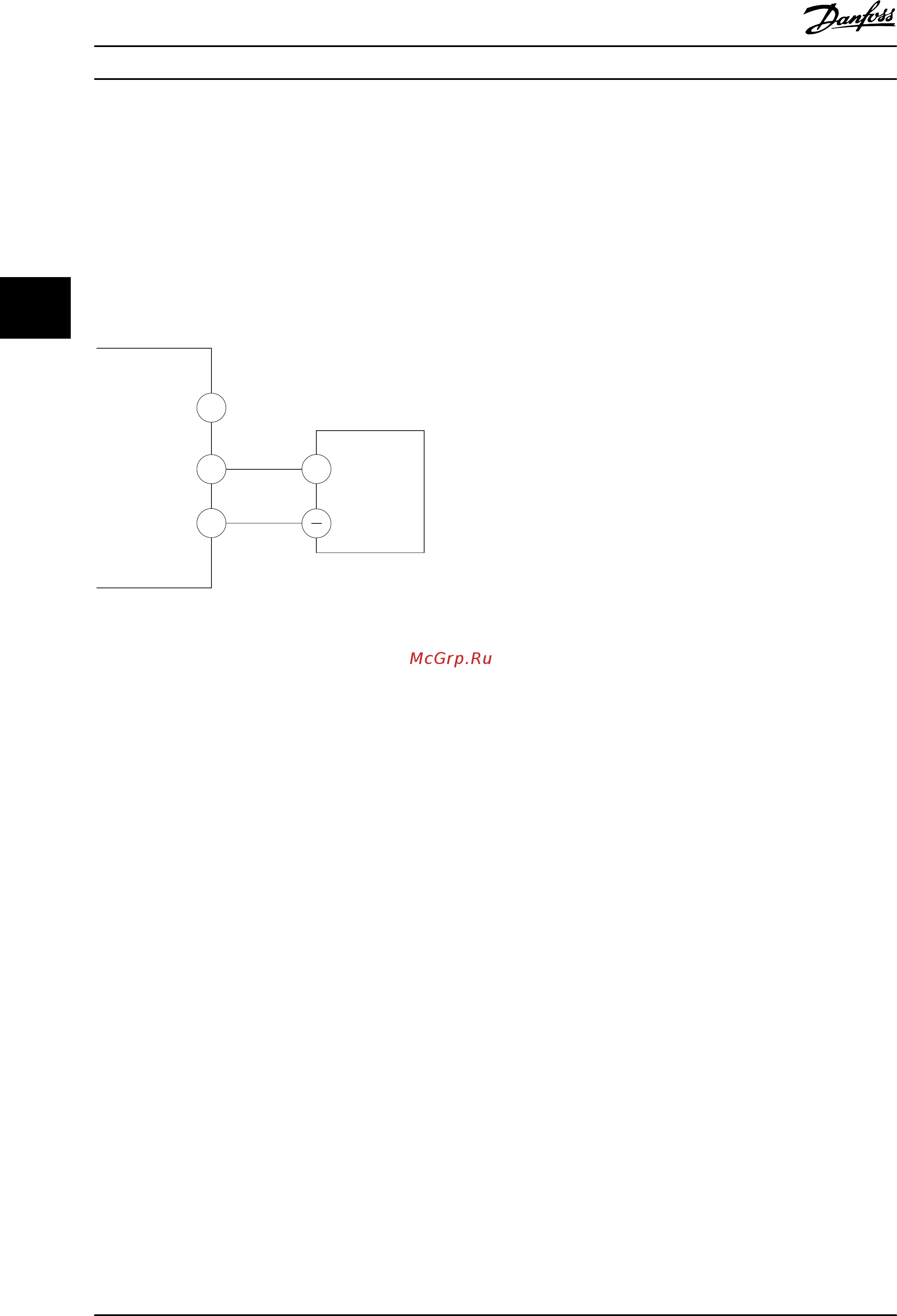 Danfoss VLT Automation Drive FC-302PK55T5 [26/108] Интерфейс последовательной связи rs485