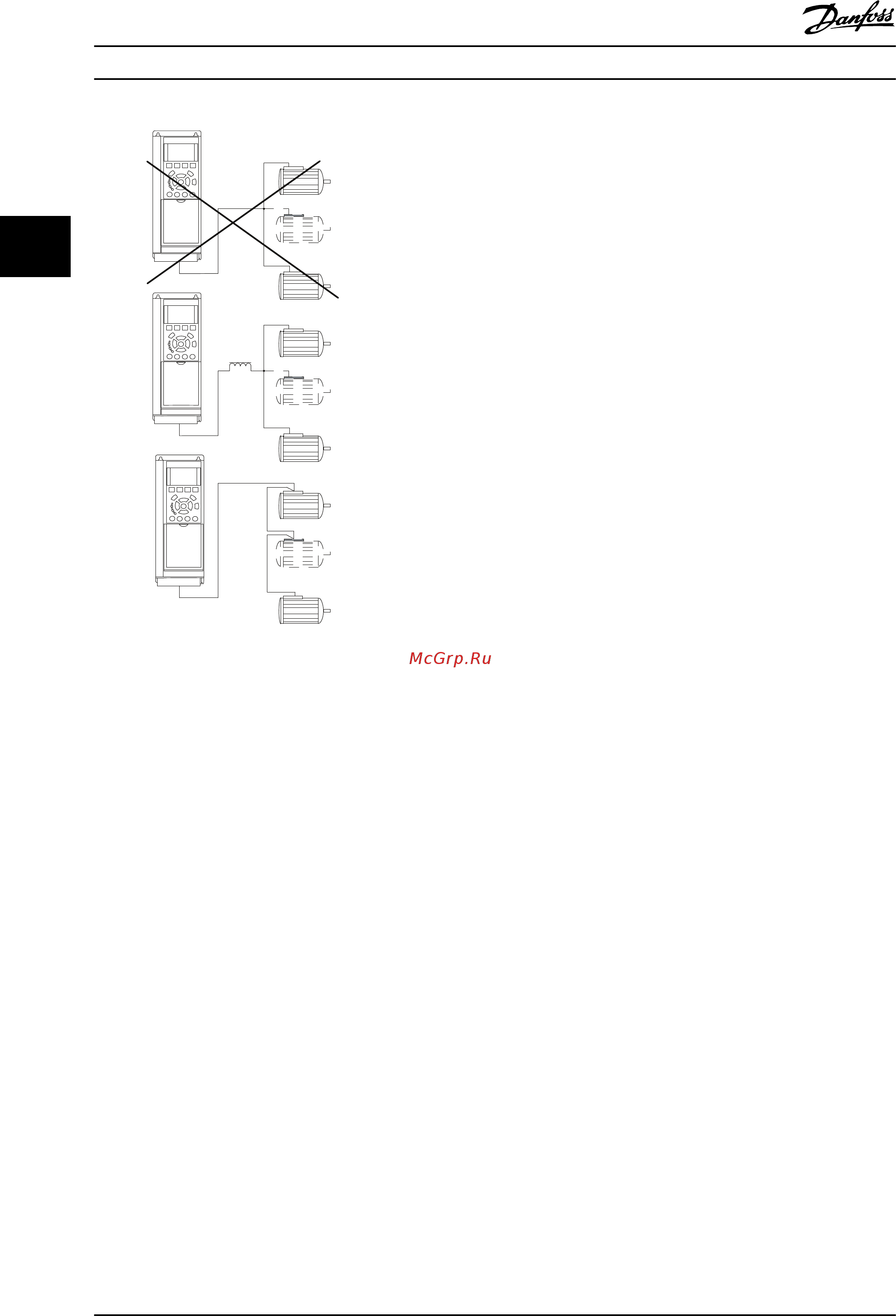 Danfoss VLT Automation Drive FC-302PK55T5 [64/106] Тепловая защита двигателя