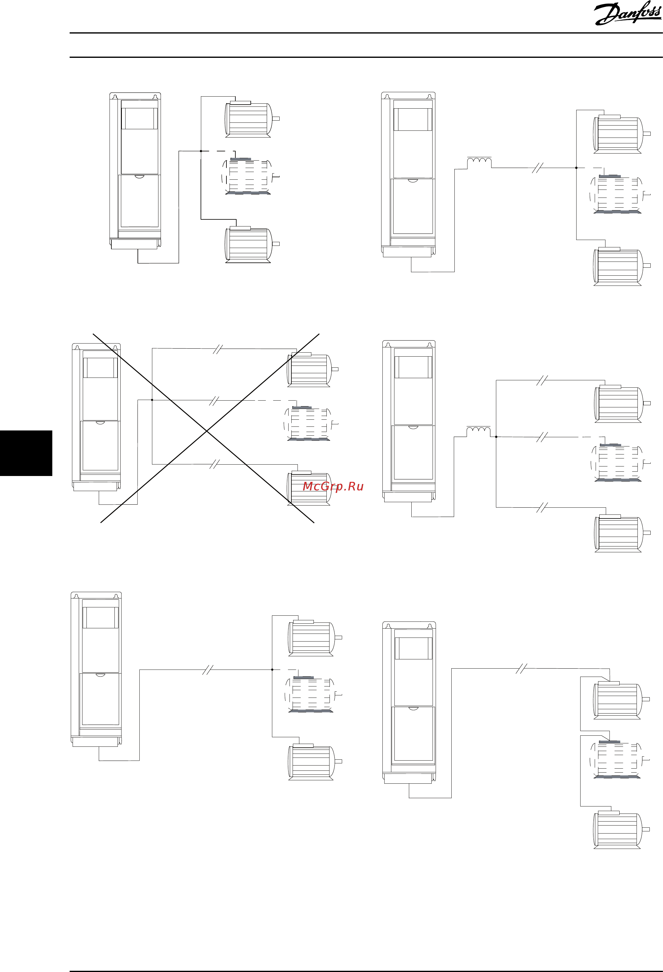Danfoss VLT Automation Drive FC-301PK37T2 [154/216] Электрический монтаж руководство по проектированию