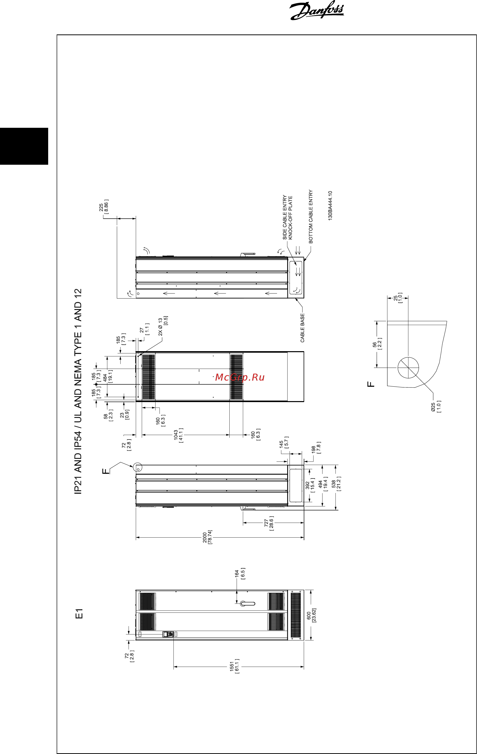 Danfoss VLT Automation Drive FC-302P710T5 Инструкция по эксплуатации 2 онлайн [18/145] 455354