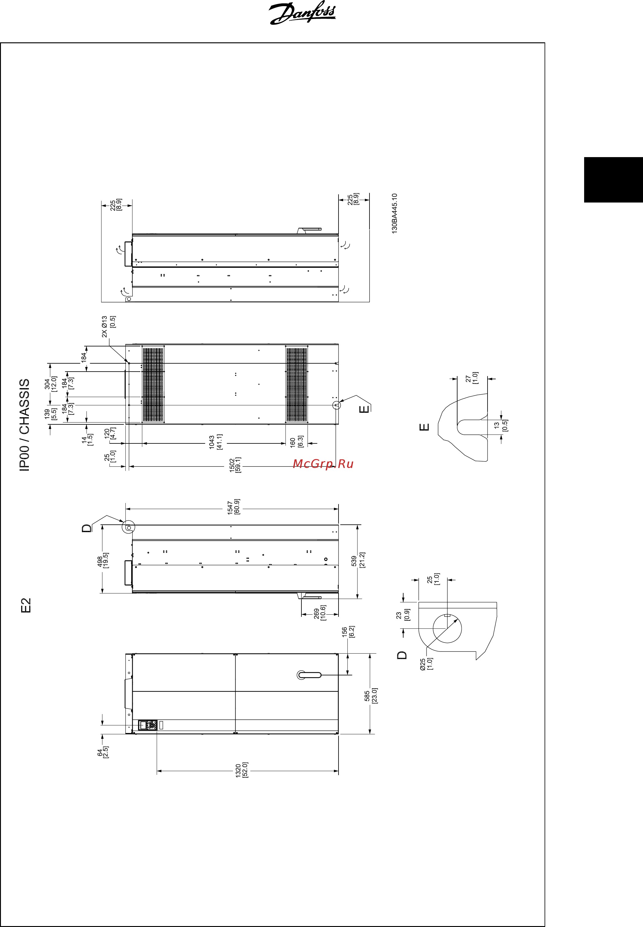 Danfoss VLT Automation Drive FC-302P710T5 Инструкция по эксплуатации 2 онлайн [19/145] 455354