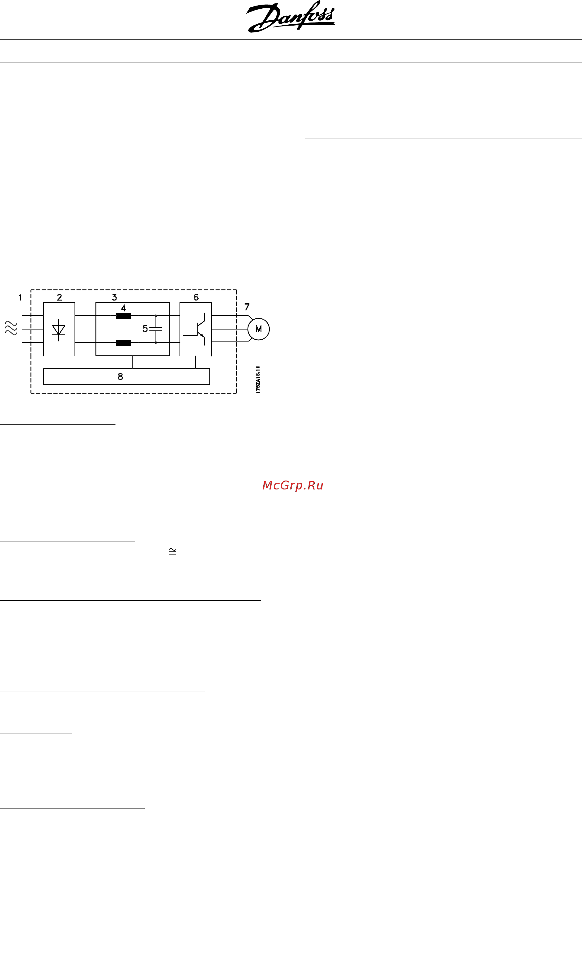 Danfoss FCD311 [6/147] N принцип управления