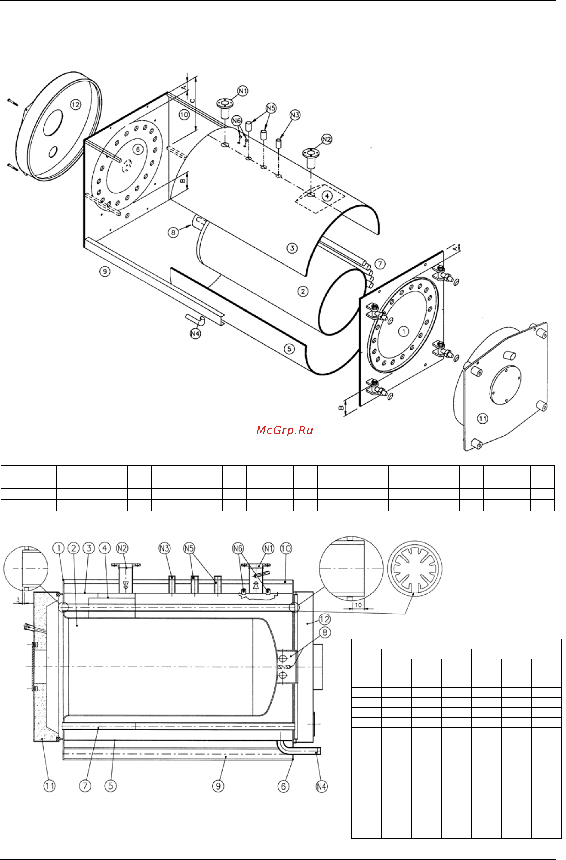 ICI Caldaie REX K 160 F [19/28] Монтаж