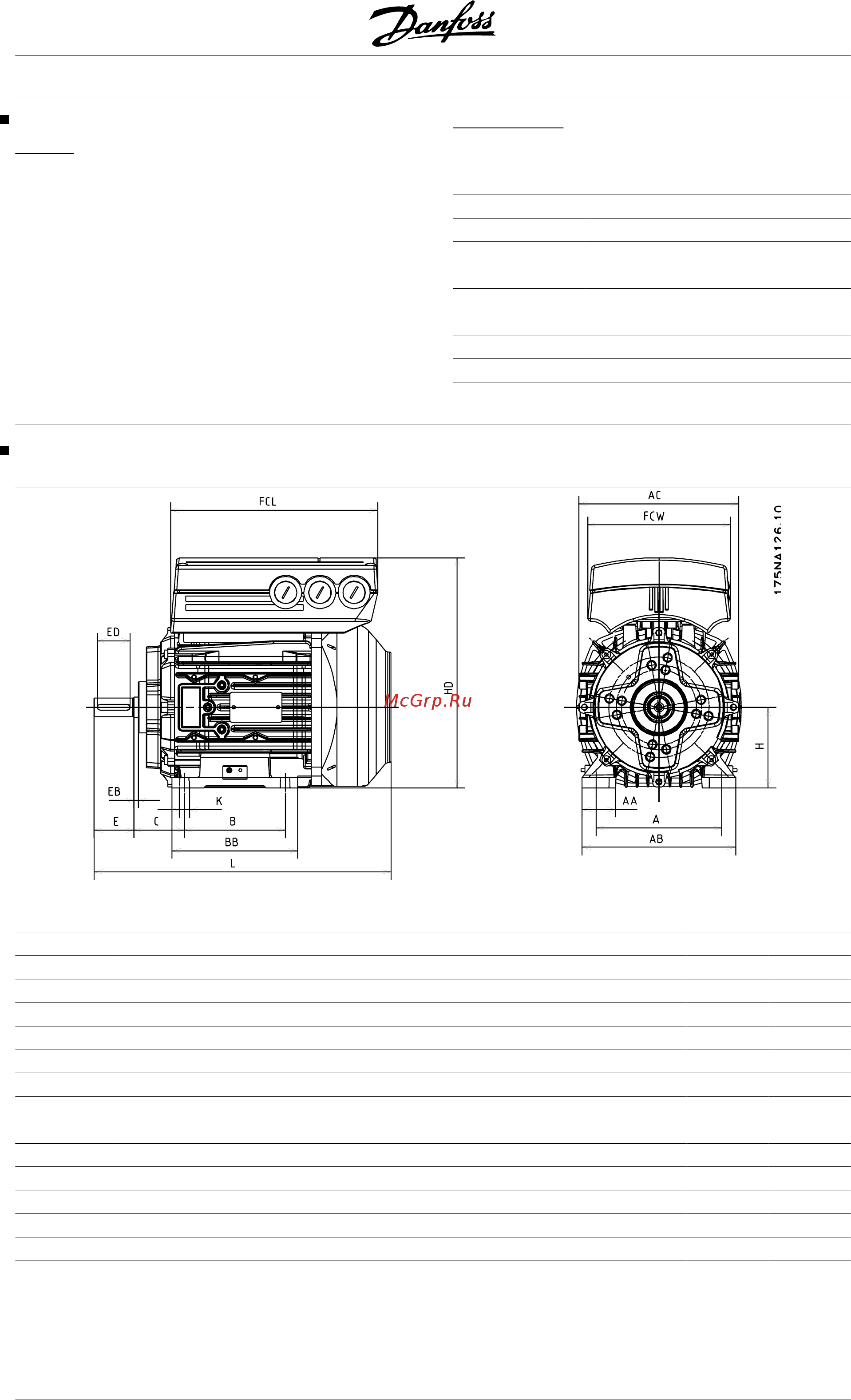 Danfoss FCM 307 [19/106] Fcm series