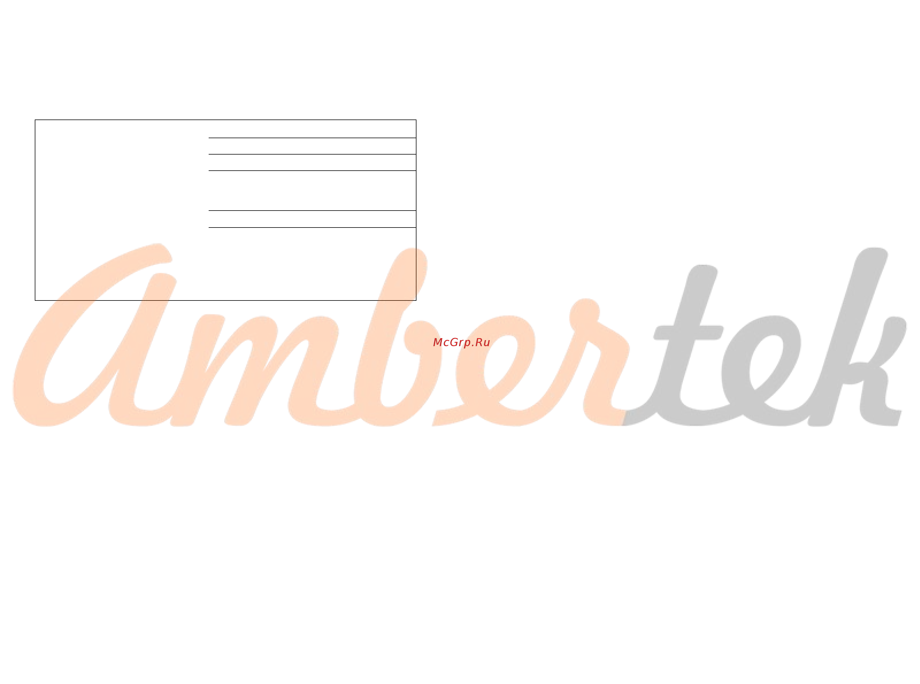Ambertek MC380 [3/3] Гарантийный талон