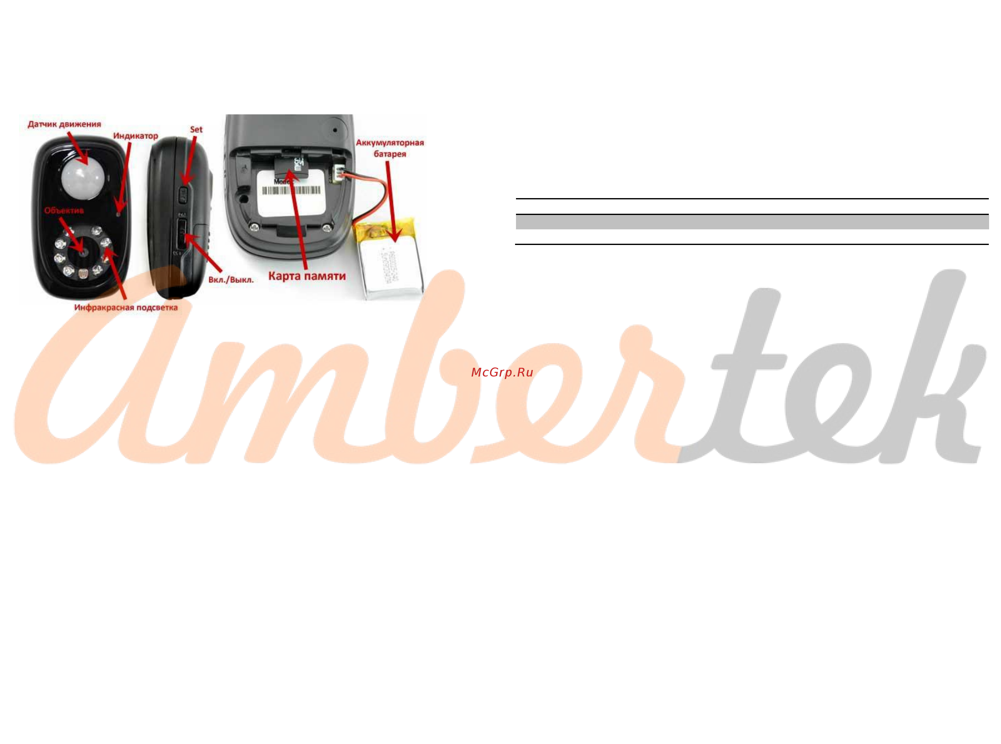 Ambertek DV2000 Инструкция по эксплуатации онлайн