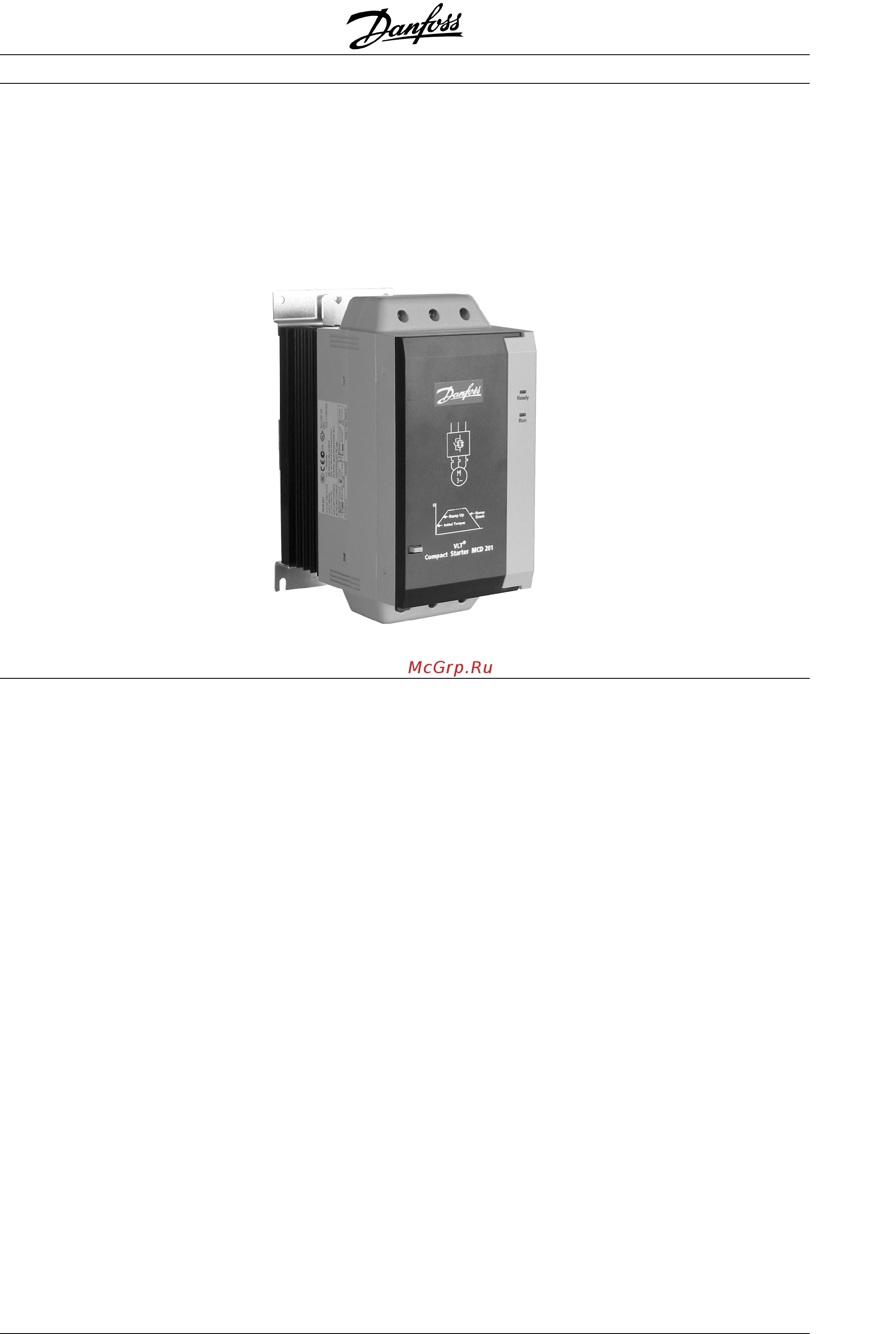 Danfoss MCD 201-045-T4-xxx Инструкция по эксплуатации онлайн