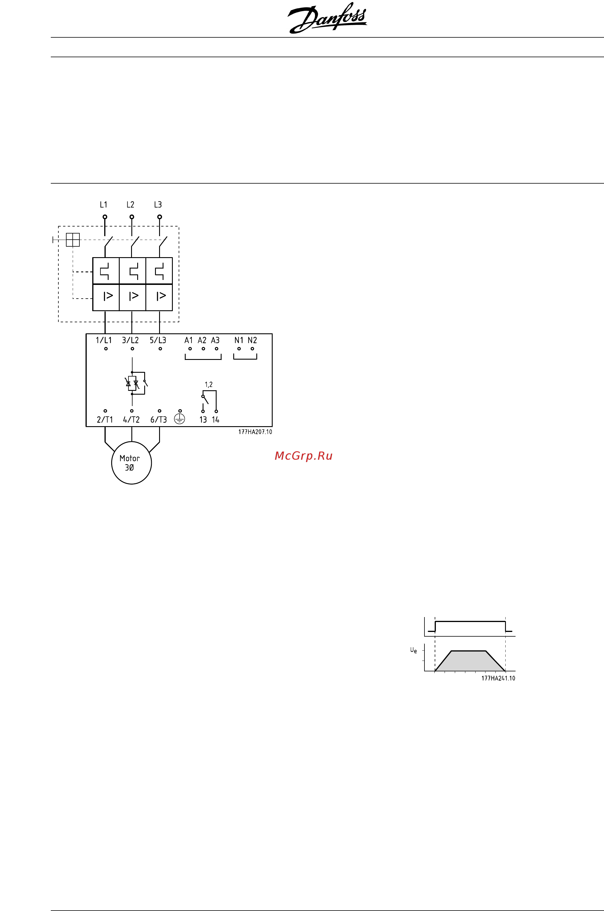 Danfoss MCD 201-055-T6-xxx [6/16] Схема подключения električne instalacije zapojenie priključitev cableado koppling