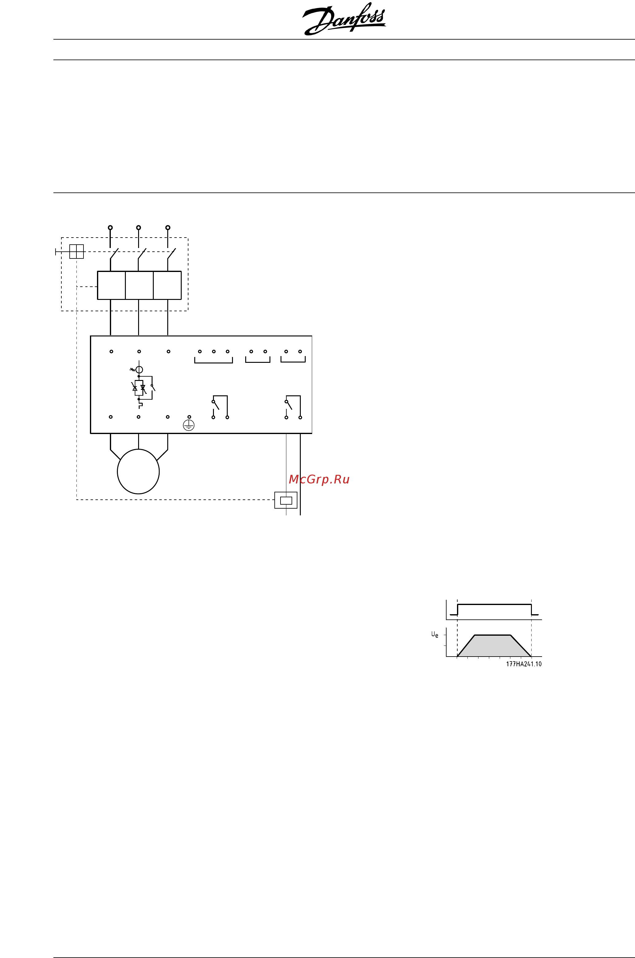 Danfoss MCD 202-018-T6-xxx [6/20] Схема подключения električne instalacije zapojenie priključitev cableado koppling