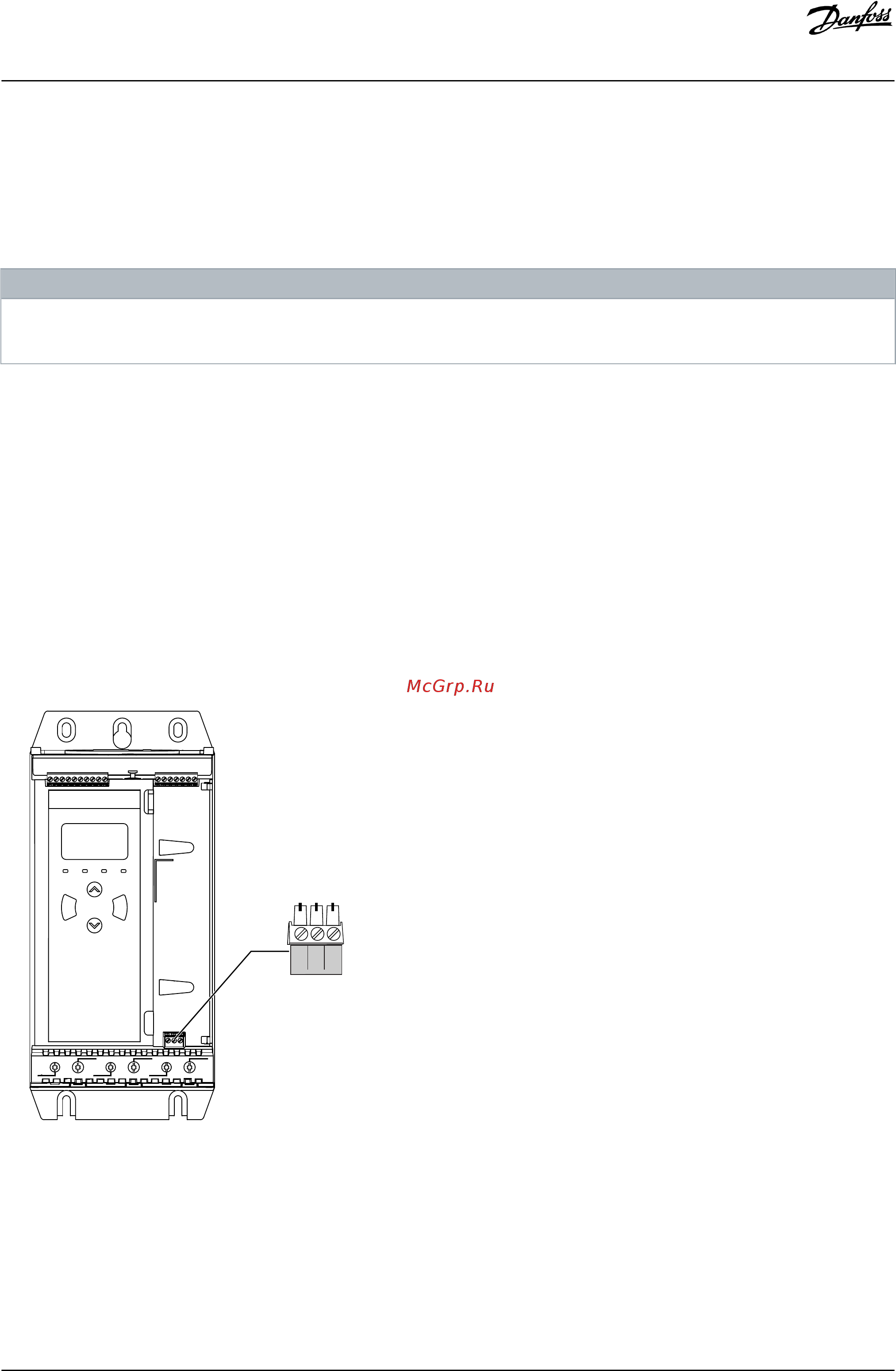 Danfoss 136G8758 MCD60034BT5S1X20CV1 [33/154] Предупреждение