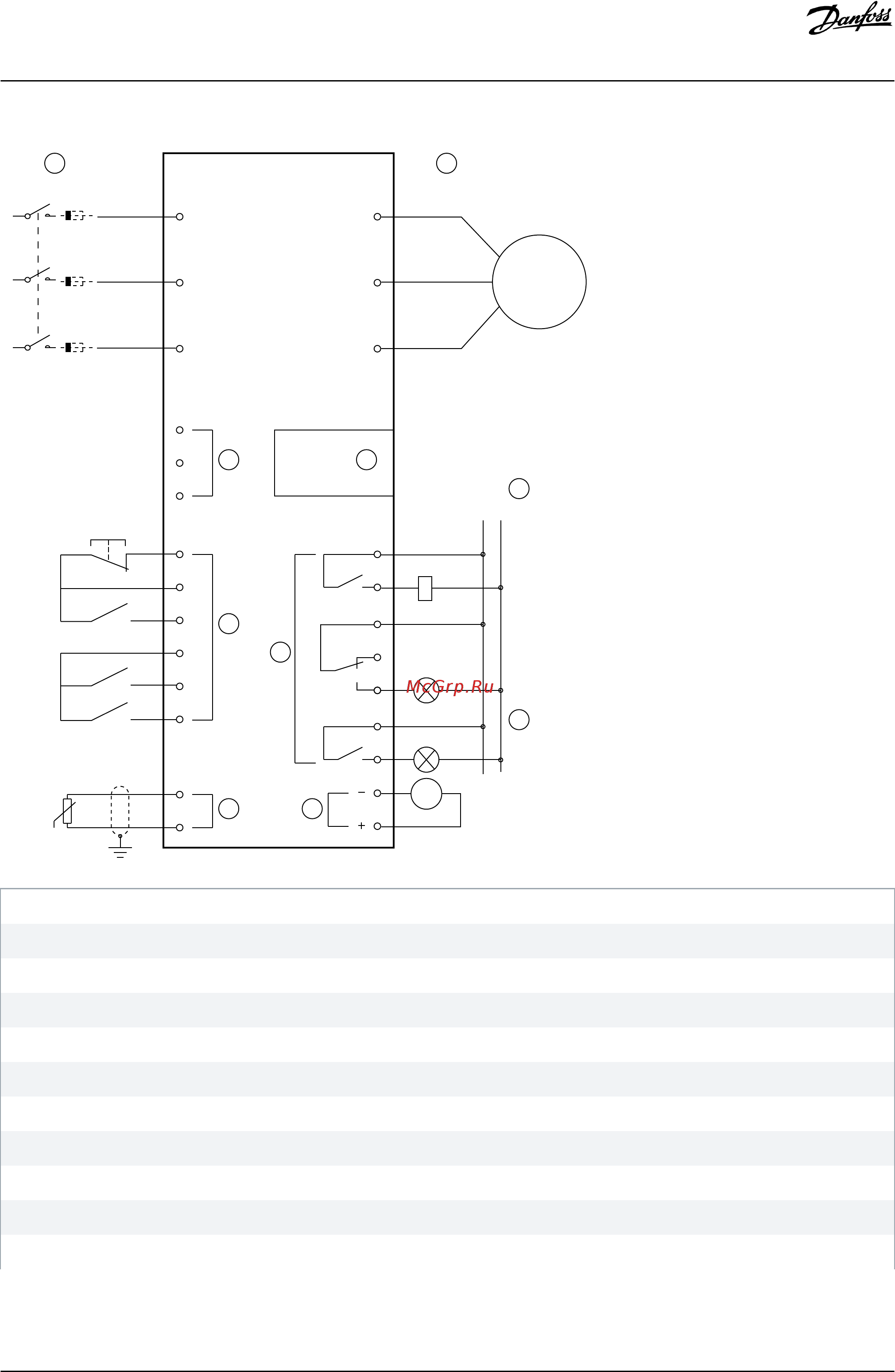 Danfoss 136G8758 MCD60034BT5S1X20CV1 [38/154] Монтаж руководство по эксплуатации vlt soft starter mcd 600