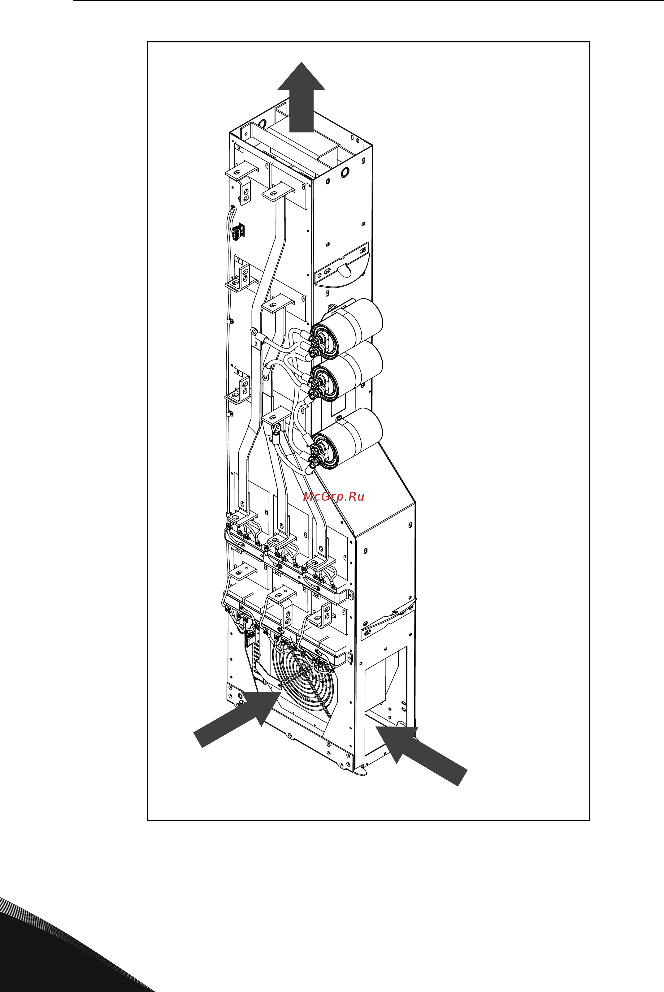Vacon NXP 0048 2A2H1SSS [68/127] Рис 34 расход охлаждающего воздуха для фильтров fi9 и fi10