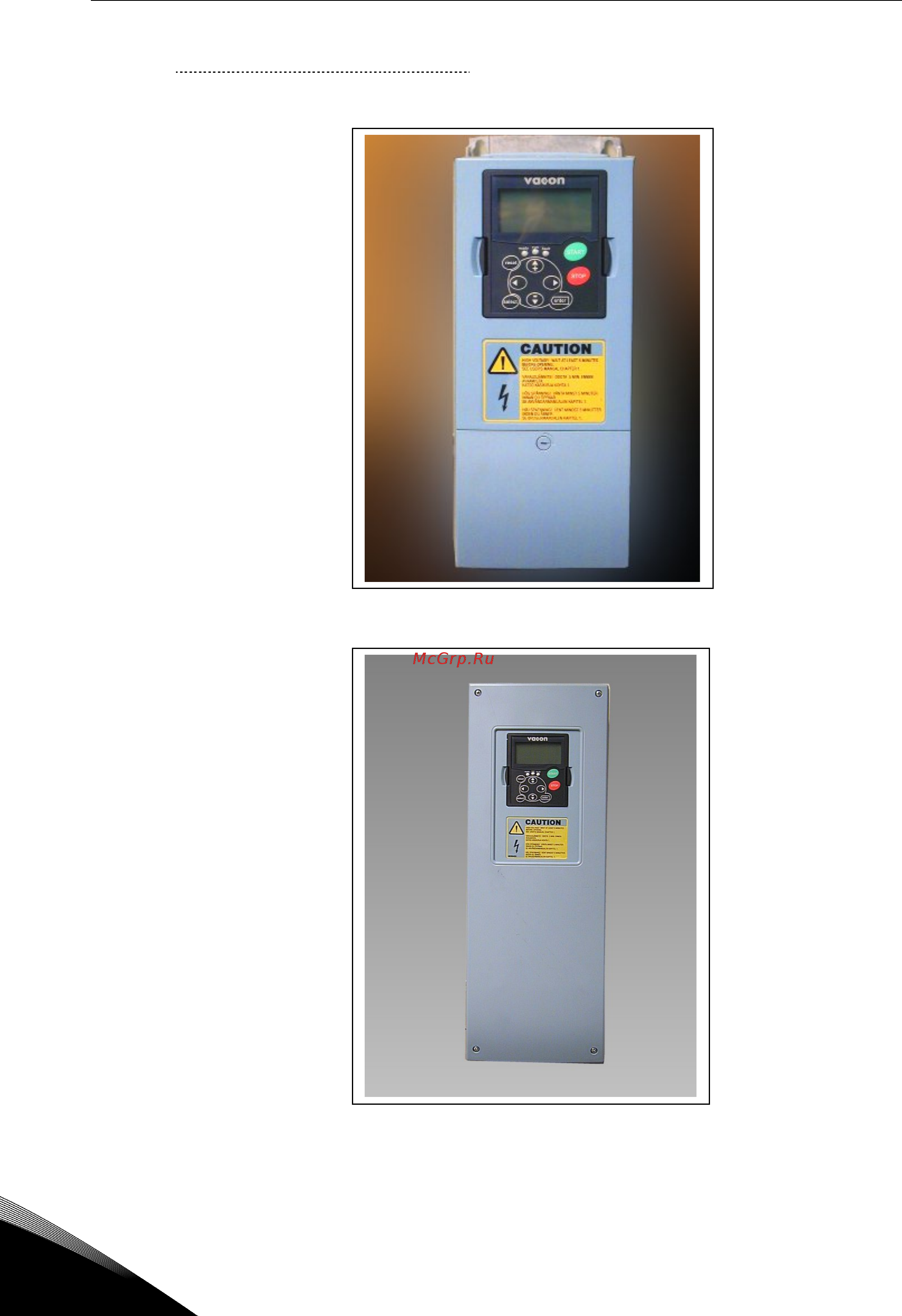 Vacon NXP 0170 2A2H0SSS [36/90] Типоразмеры инверторов vacon nx