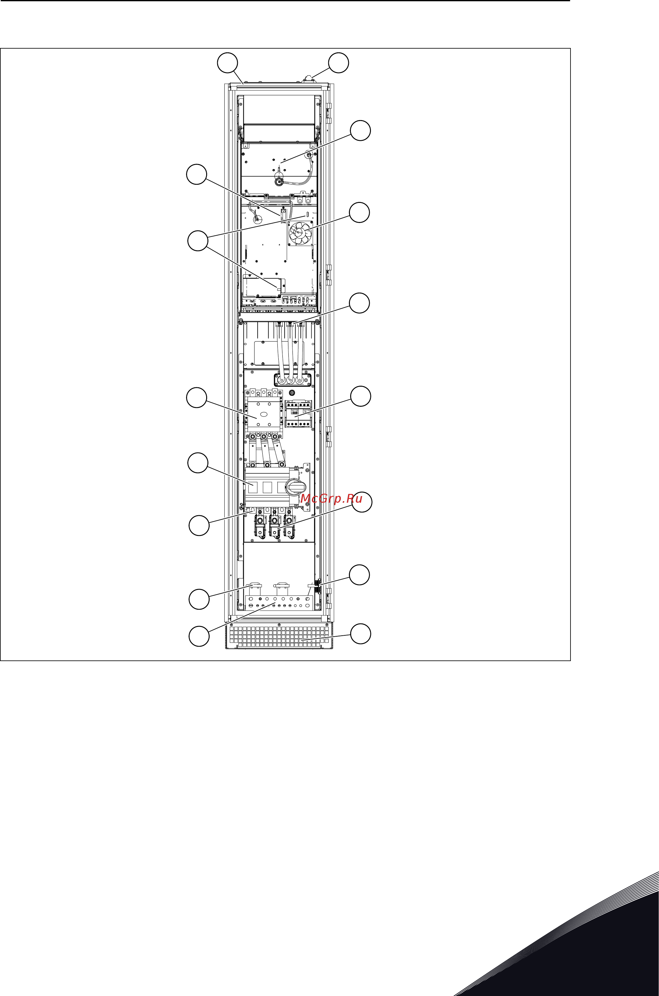 Vacon VACON0100-3L-0087-5-FLOW+IP54 [69/136] Монтаж кабелей для mr8 mr12