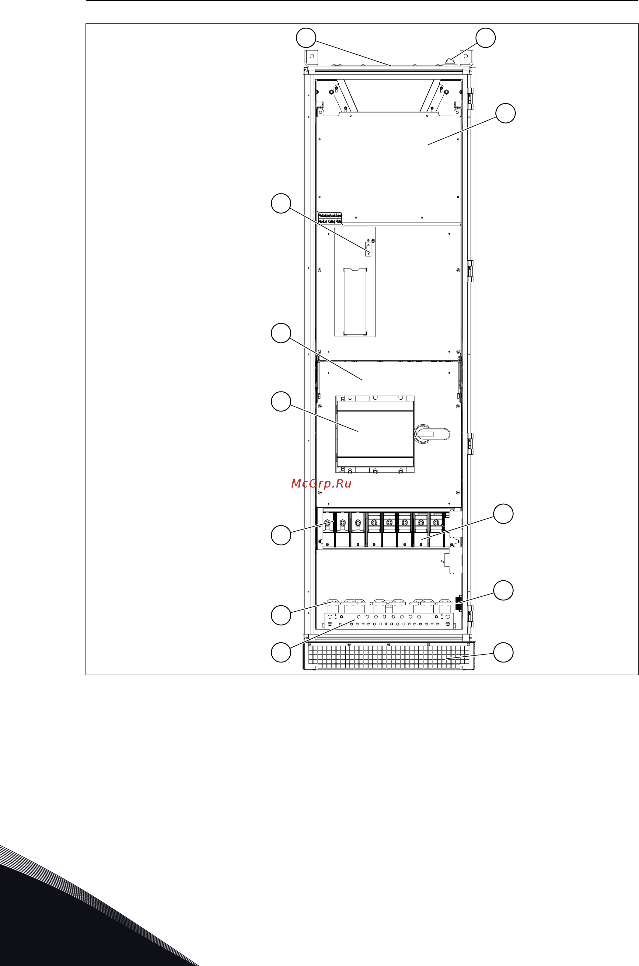 Vacon VACON0100-3L-0087-5-FLOW+IP54 Руководство по монтажу приводов закрытого типа онлайн [72/136] 457866