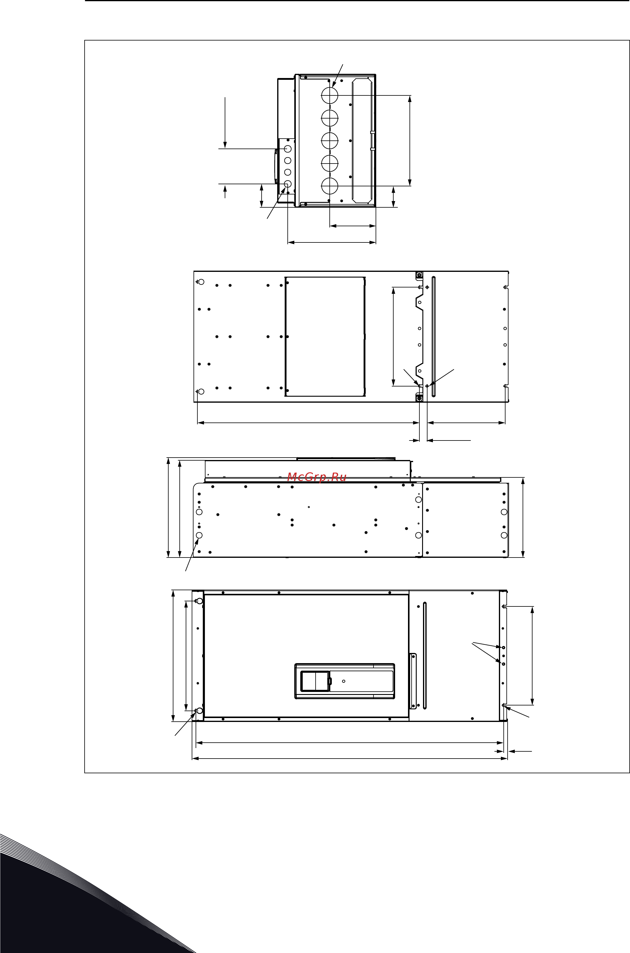 Vacon VACON0100-3L-0140-5-FLOW+IP54 [30/164] Настенный монтаж привода mr9 ip21 и ip54
