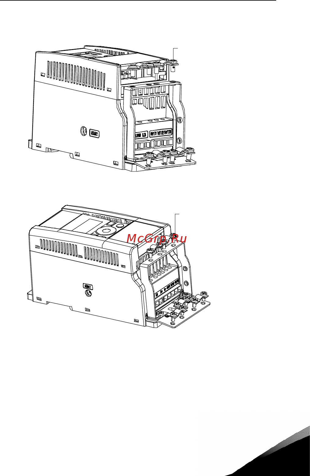 Vacon VACON0020-3L-0031-2 [41/165] Винт для крепления кабелей