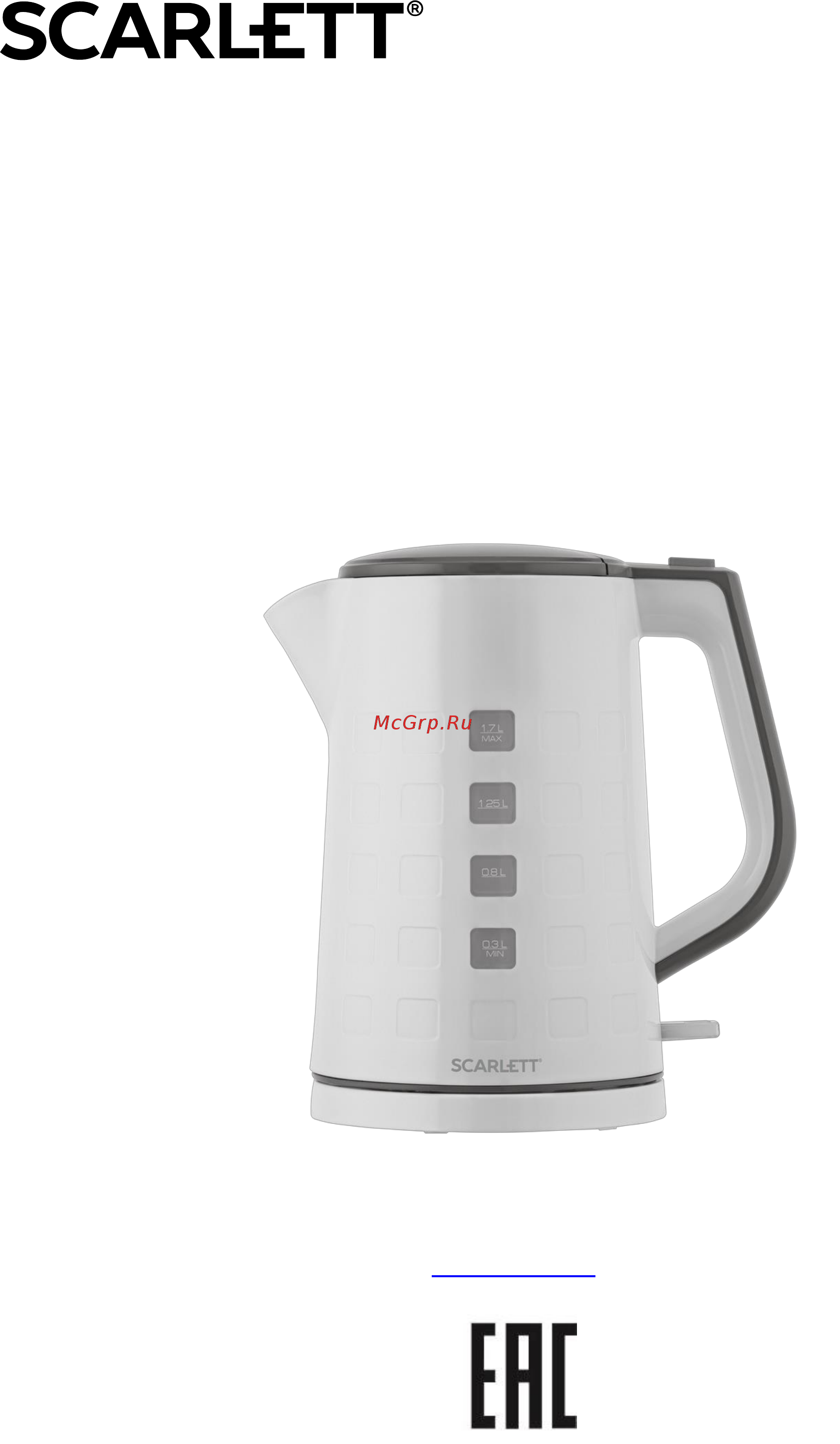 Scarlett SC-EK18P57 Инструкция по эксплуатации онлайн