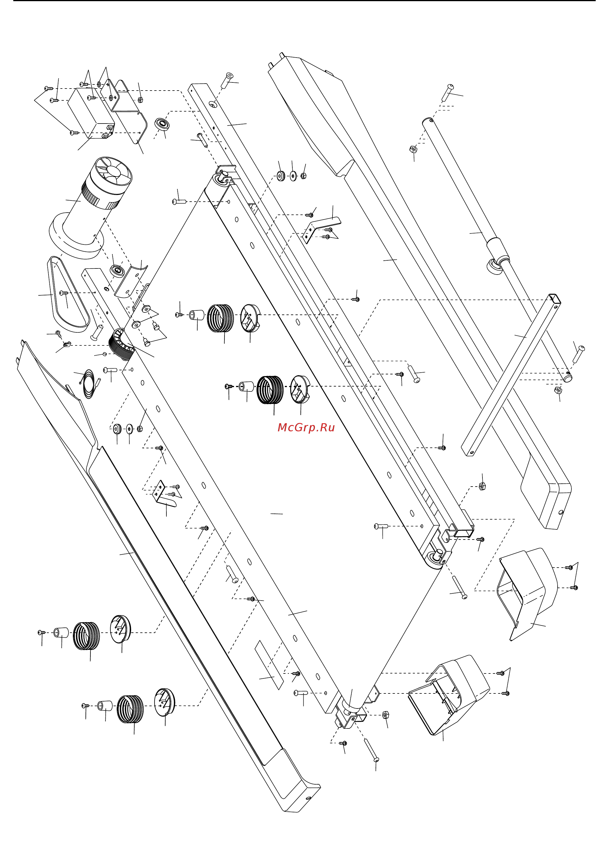 Pro-Form 730ZLT [28/32] Сборочный чертеж a