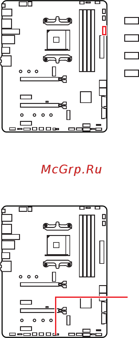 MSI MPG X570 GAMING PRO CARBON WIFI [41/176] Onboard leds