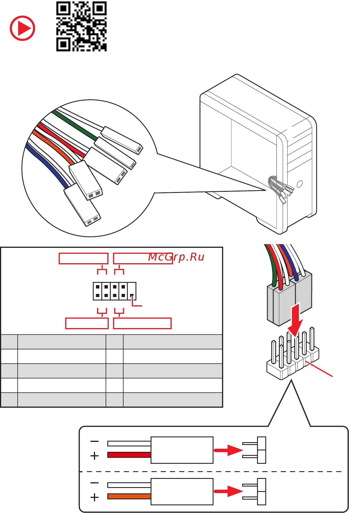 MSI MPG X570 GAMING PLUS [5/168] Connecting the front panel header anschließen der frontpanel stiftleiste connecter un connecteur du panneau avant подключение разъемов передней панели