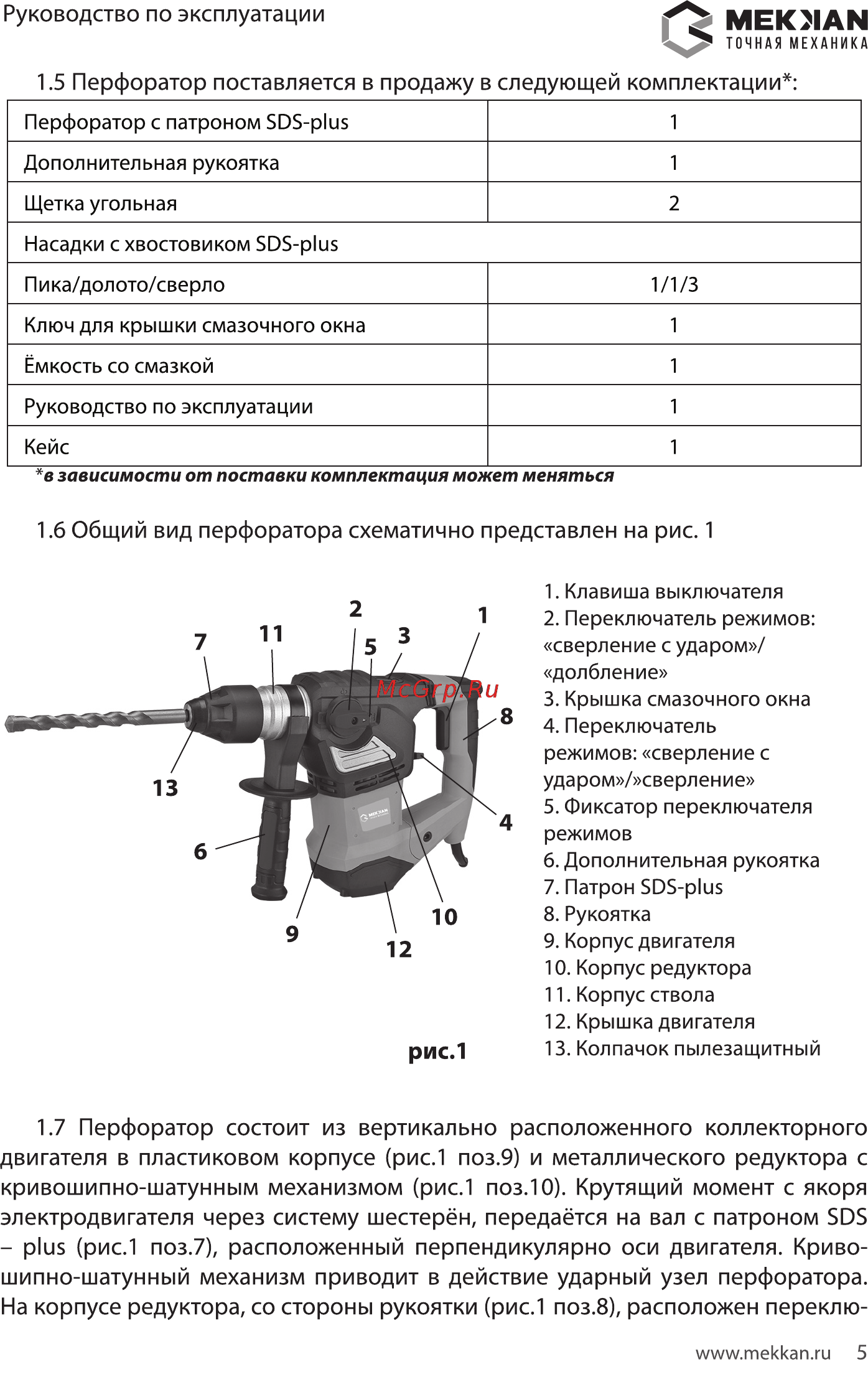 MEKKAN MK81609 [5/16] Мекмаы