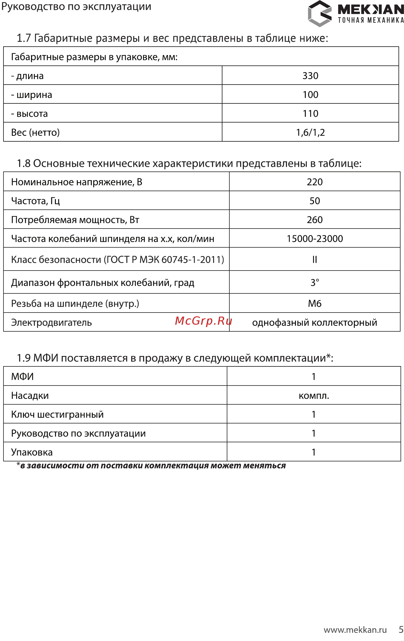 MEKKAN MK82721 [5/16] Мекмаы