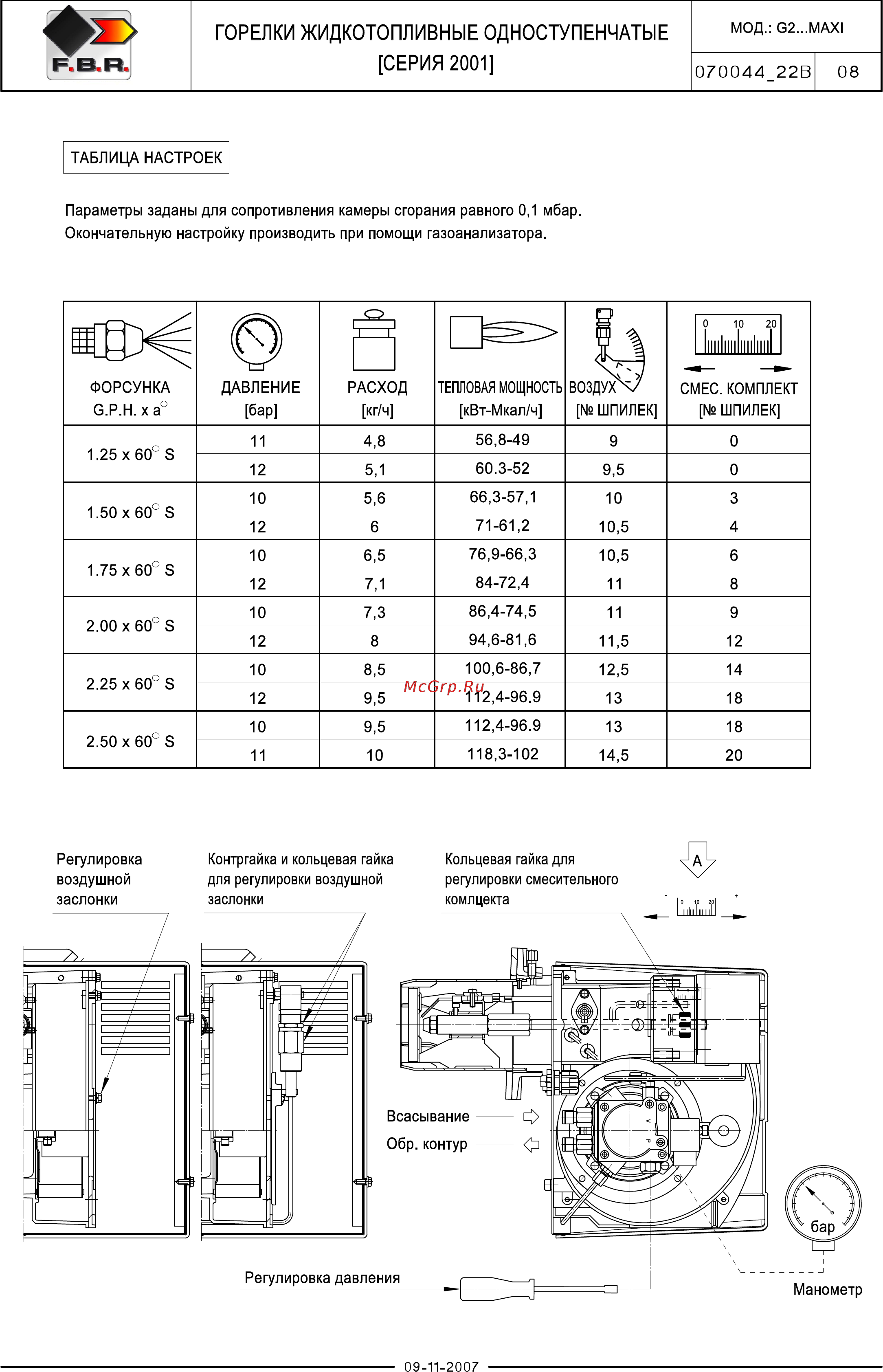 F.B.R. G 0 HR 2001 [11/16] Кв r у