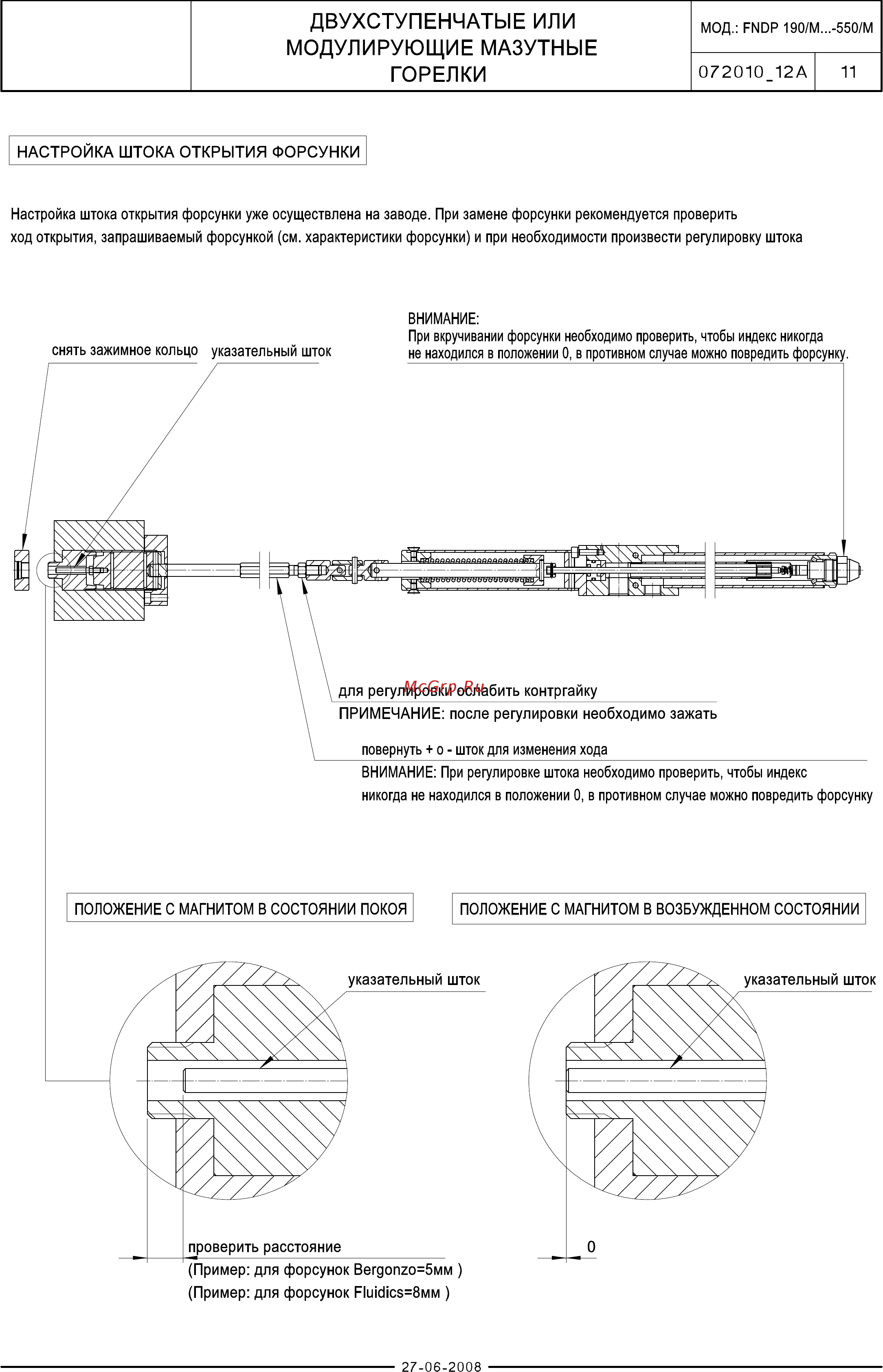 F.B.R. FNDP 25/2 TL [13/15] Двухступенчатые или