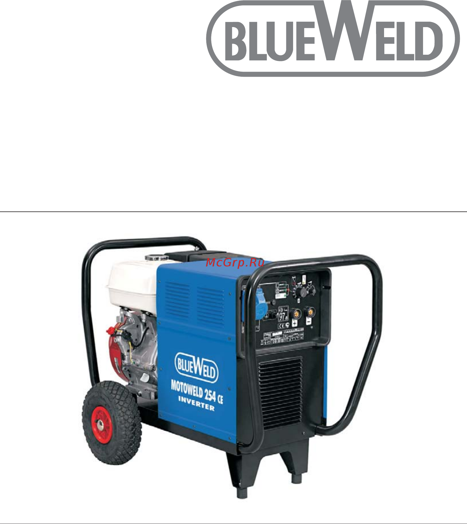 Blue Weld Motoweld 254 CE Руководство по эксплуатации онлайн