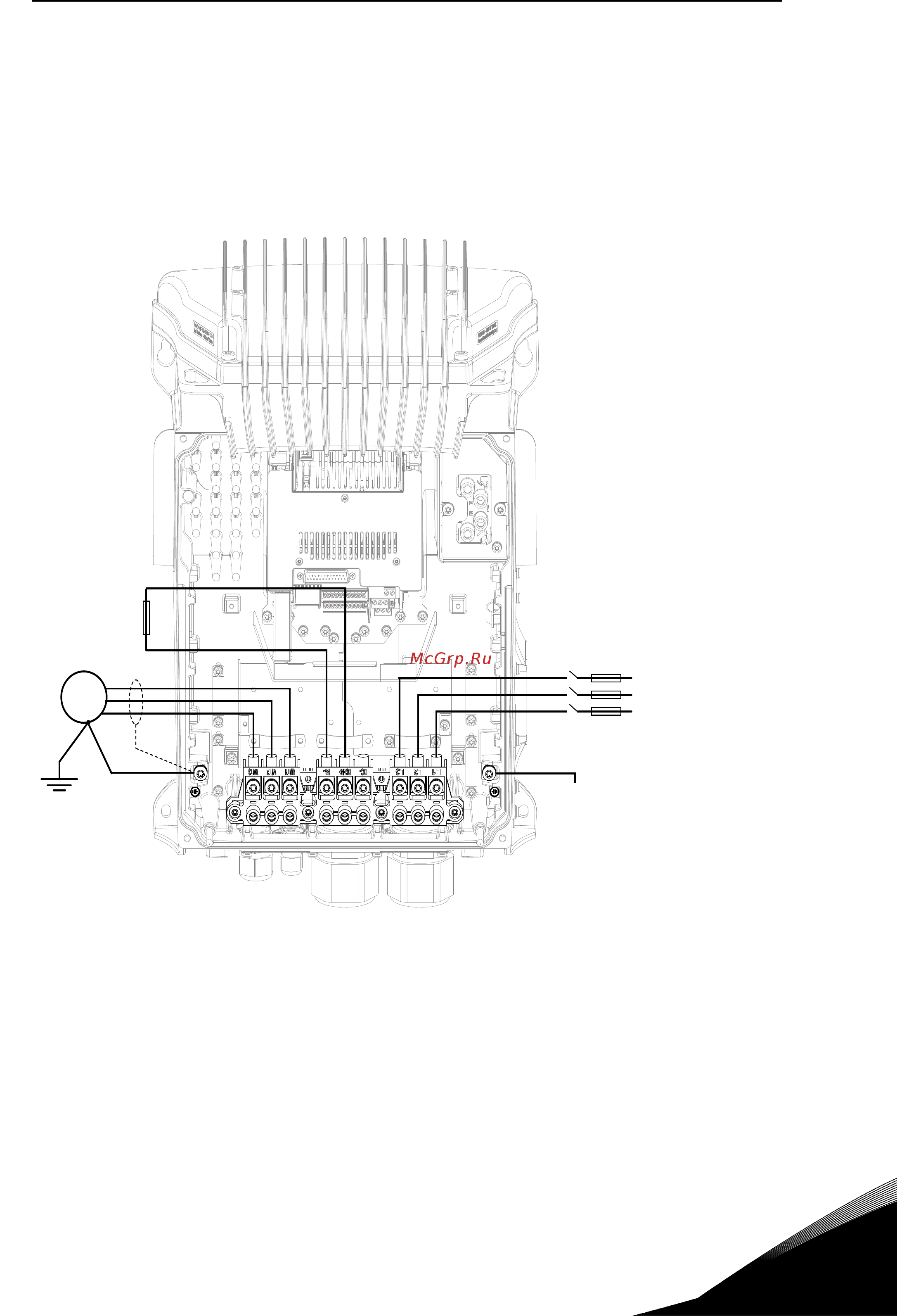 Vacon VACON0100-3L-0072-4-X [35/120] Рисунок 21 соединения питания mm6