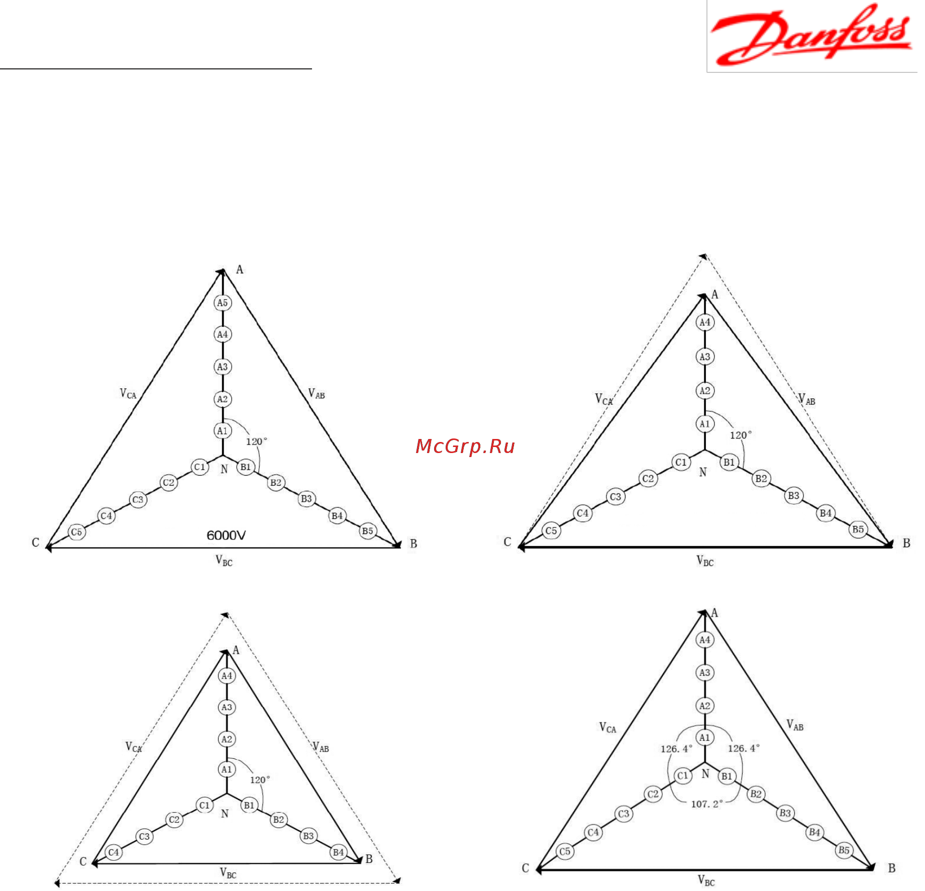 Danfoss VD-P1000U1F5 Руководство по эксплуатации онлайн [68/117] 459266