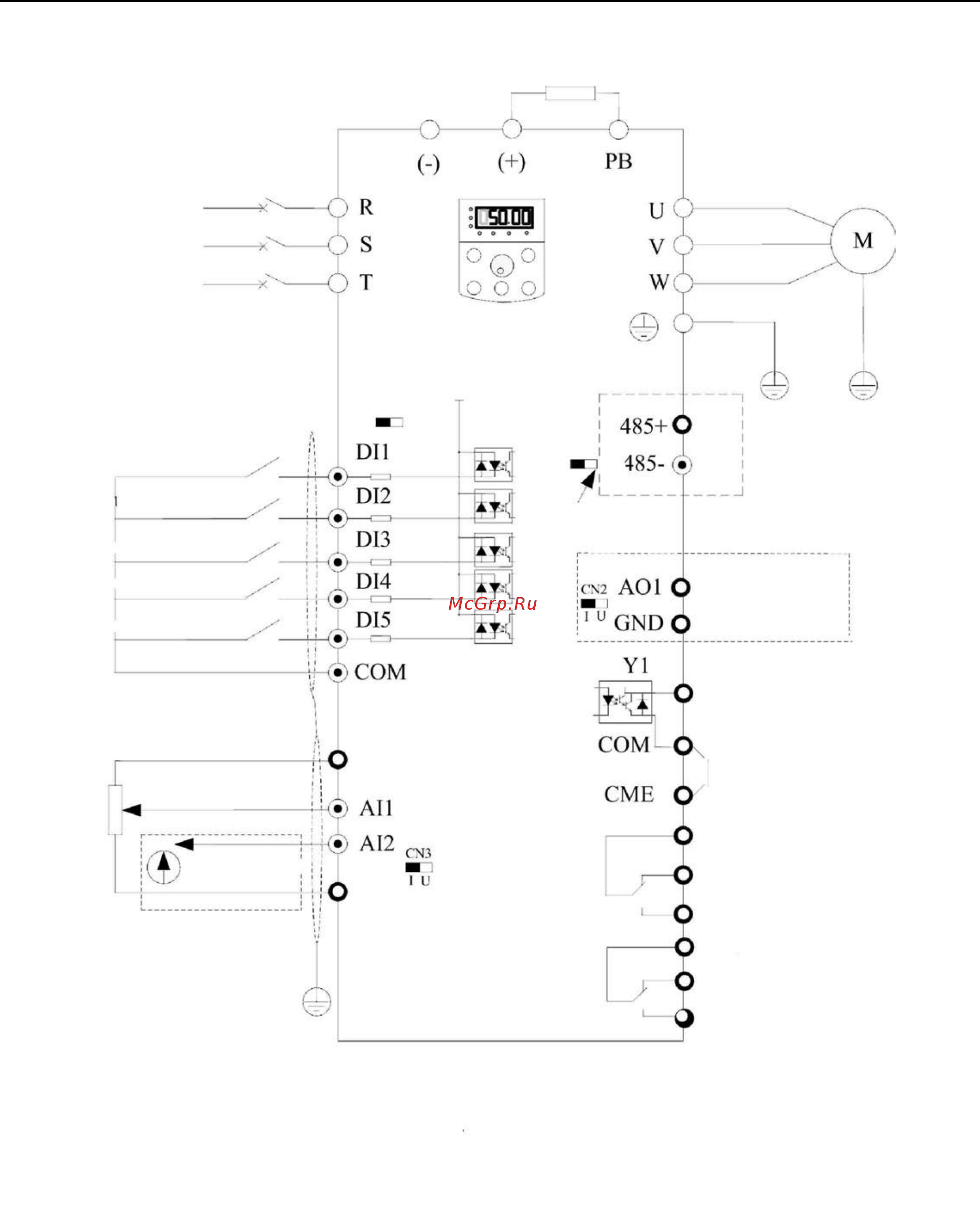 Advanced Control ADV 315 M420-M [36/161] 3 подключение кабелей