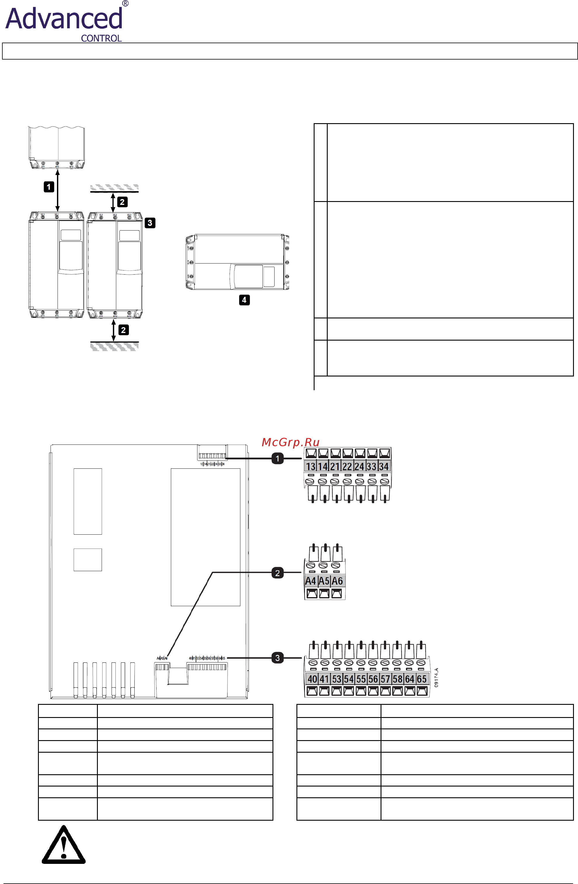 Advanced Control AC-VS i III 525-43C1 [12/67] Установка