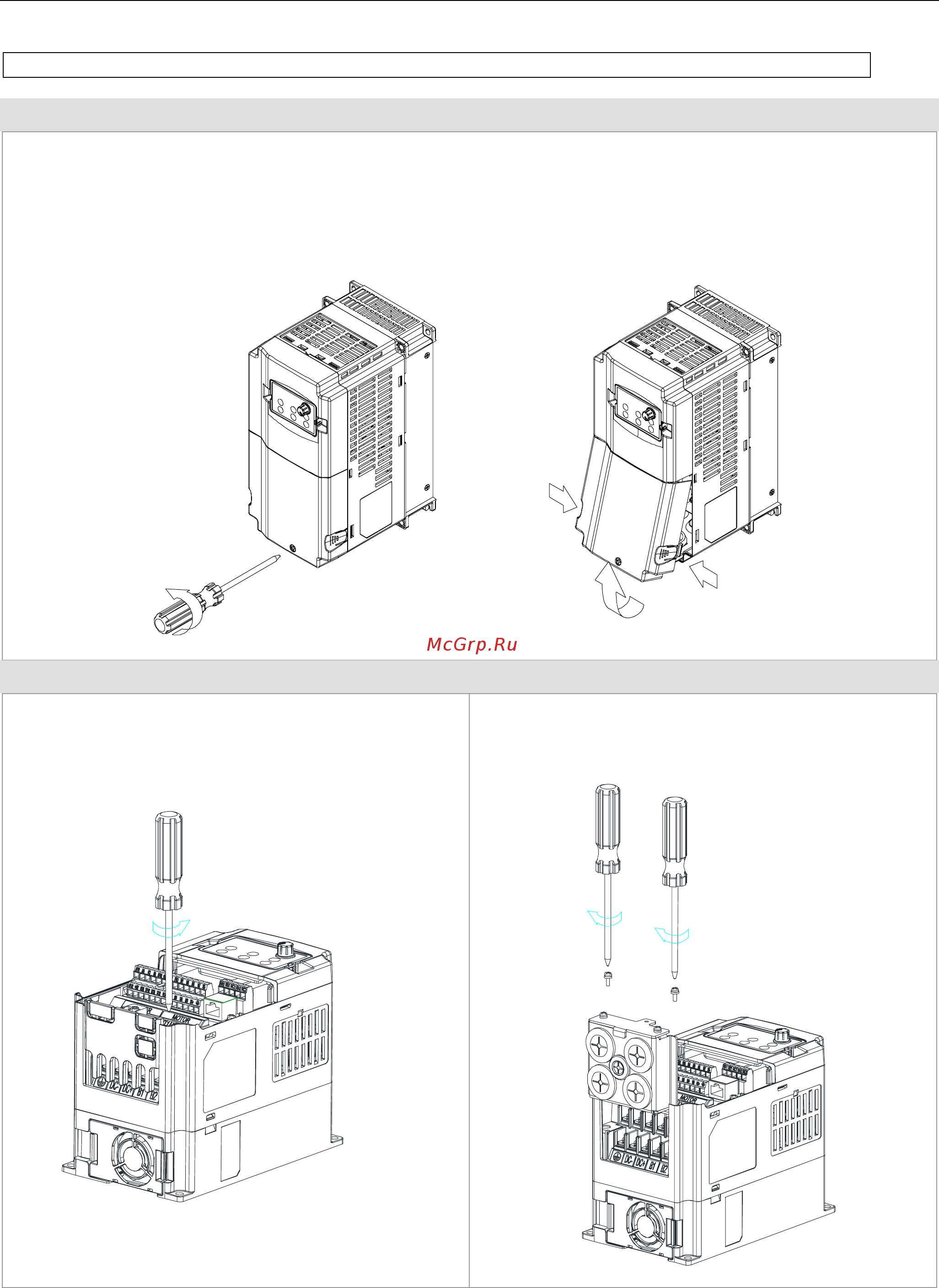 Delta Electronics VFD037CB43A-20 [36/363] Frame a0