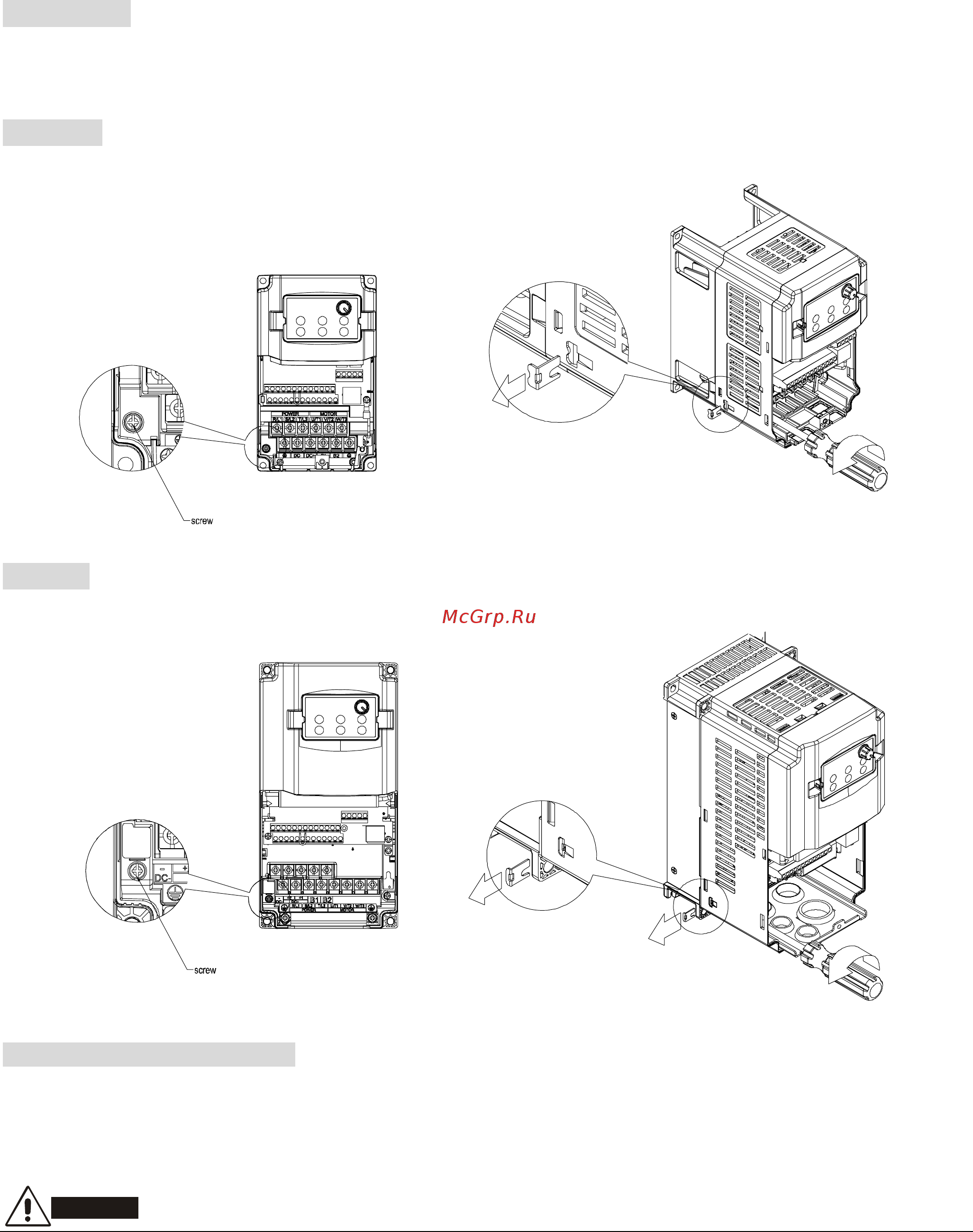 Delta Electronics VFD004CB23A-21M [6/363] Rfi jumper
