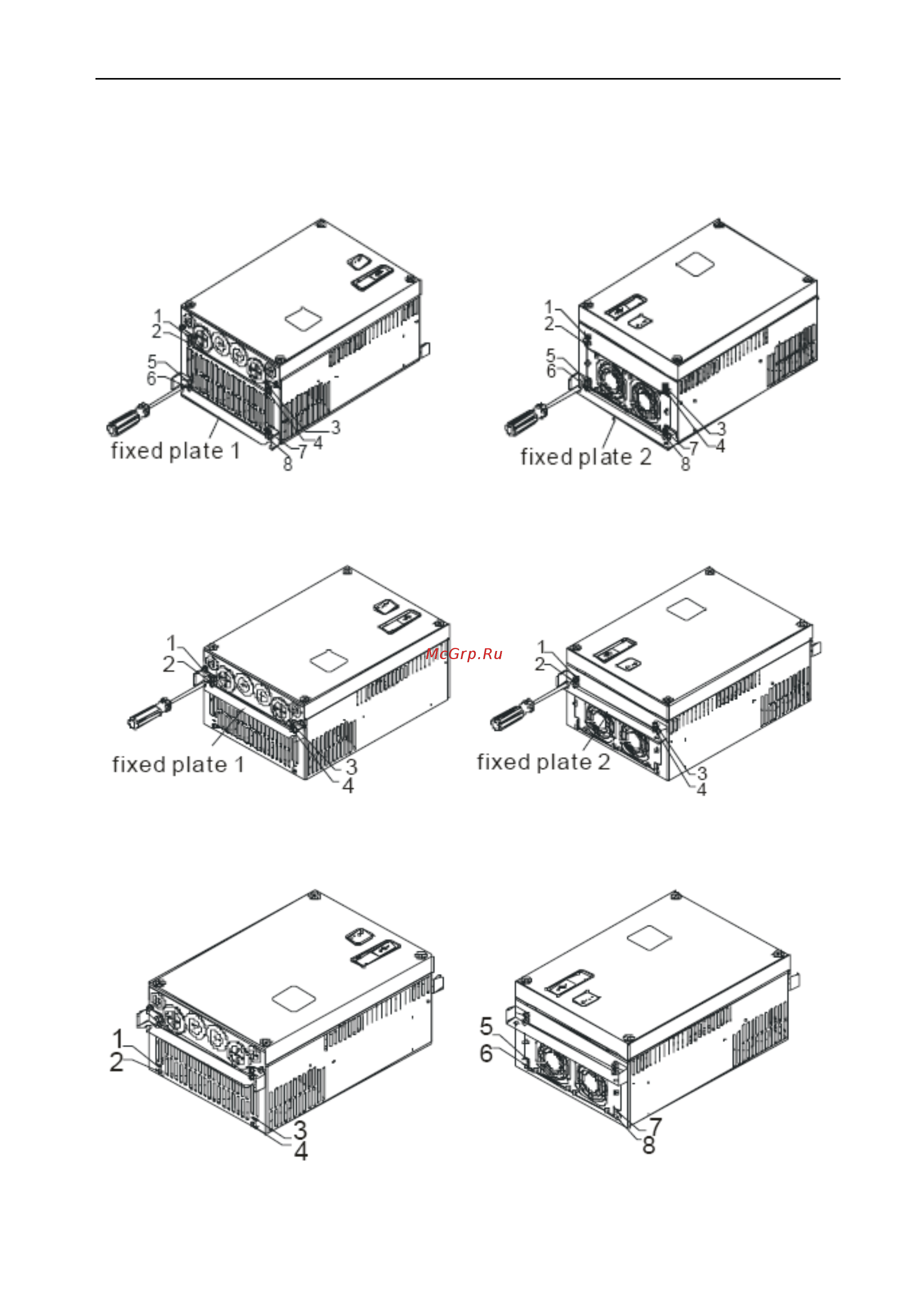 Delta Electronics VFD022ED23S Инструкция по эксплуатации онлайн [14/200] 460312