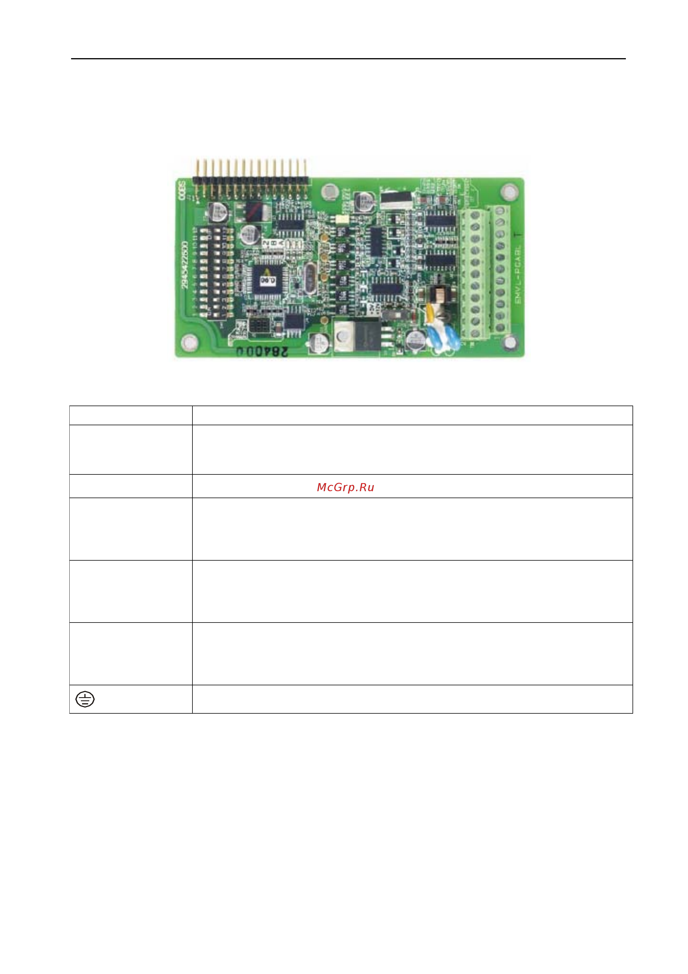 Delta Electronics VFD055ED23S [183/200] В платы pg для подключения энкодера в emvl pgab