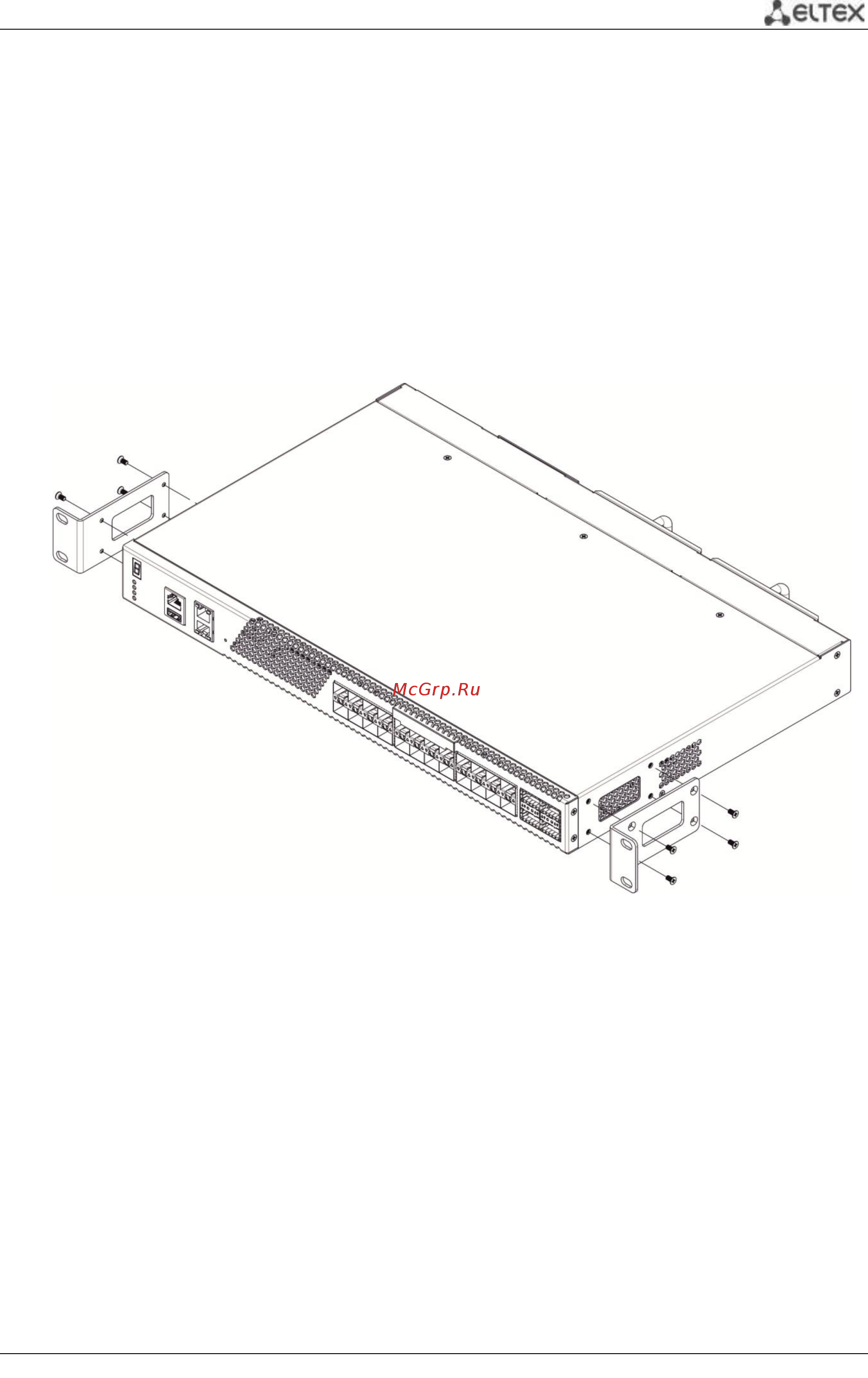 Eltex MES2348P [49/337] Установка и подключение