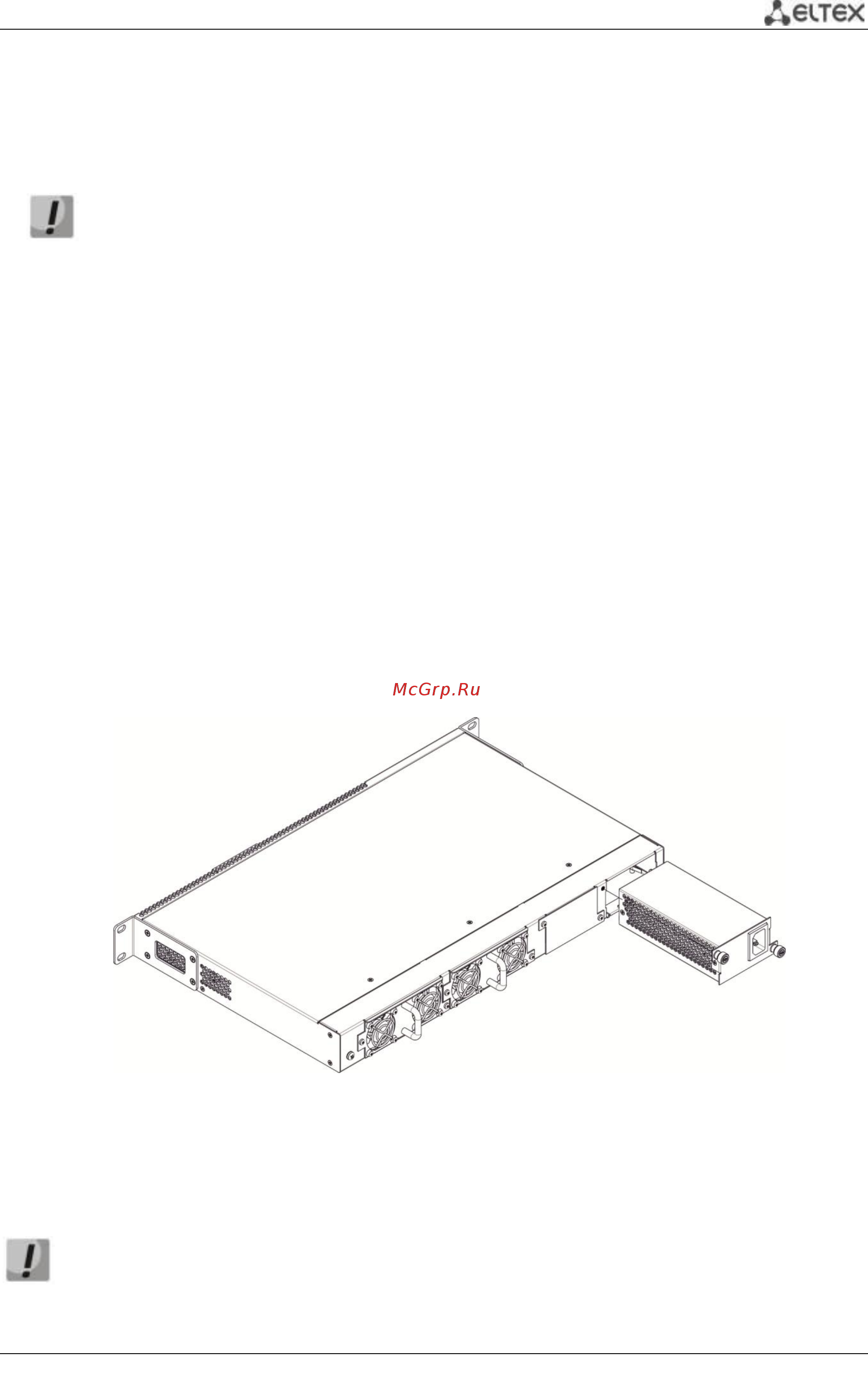 Eltex MES2348P [51/337] Установка устройств mes3508 mes3508p на din рейку