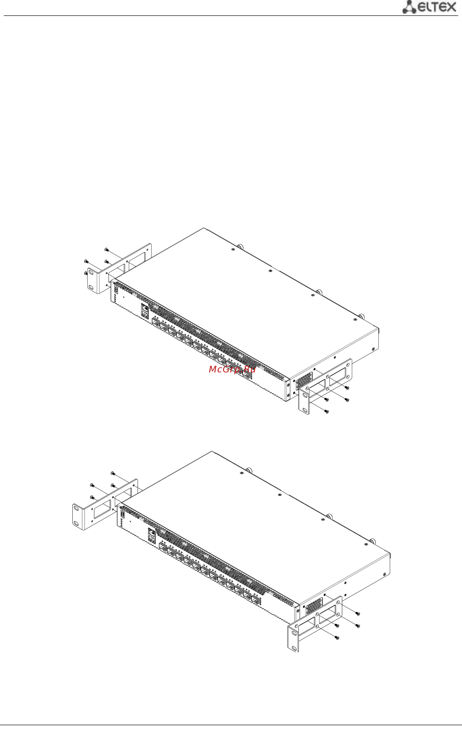 Eltex MES5312 [24/212] Установка и подключение