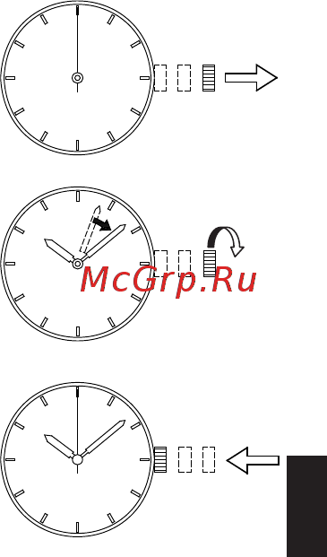 Orient FX01002W [11/24] Установка времени eu 46d fx 46y fe 46p fn 46v fp 46w