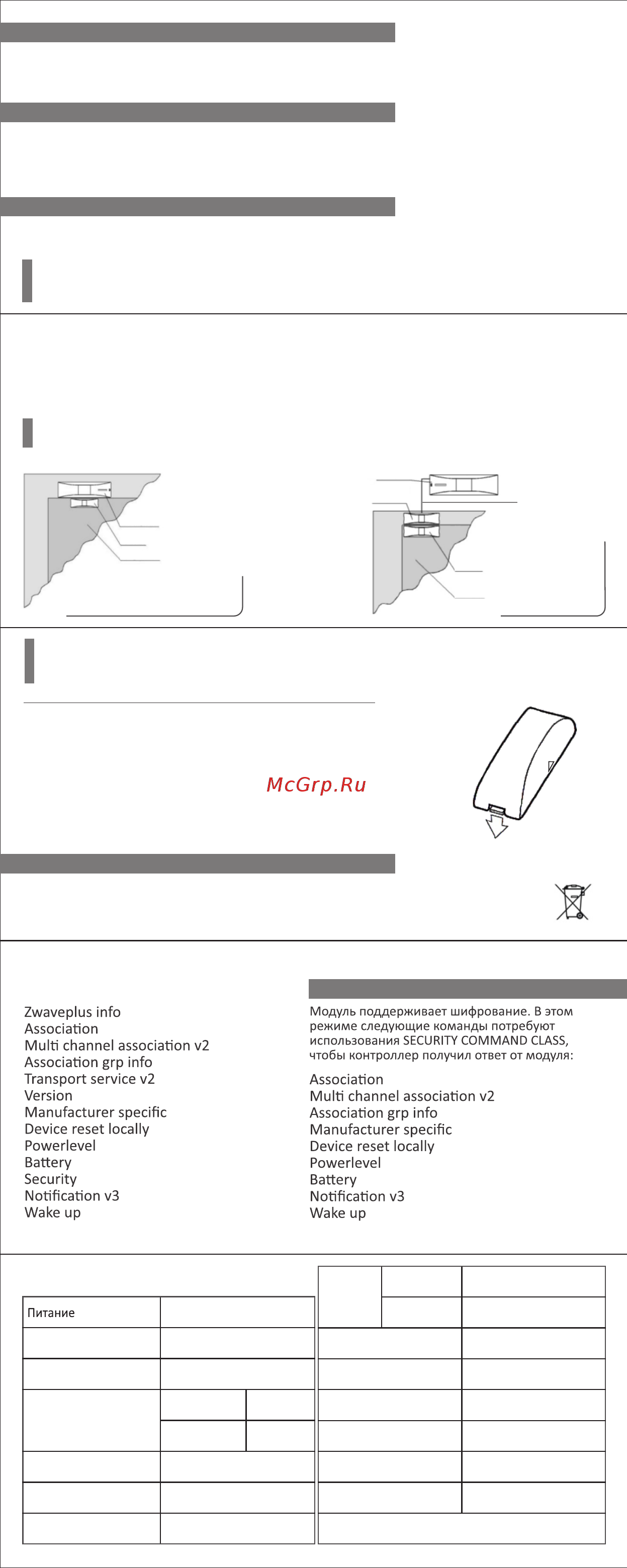 Eltex SZ-MCT [2/2] Монтаж устройства