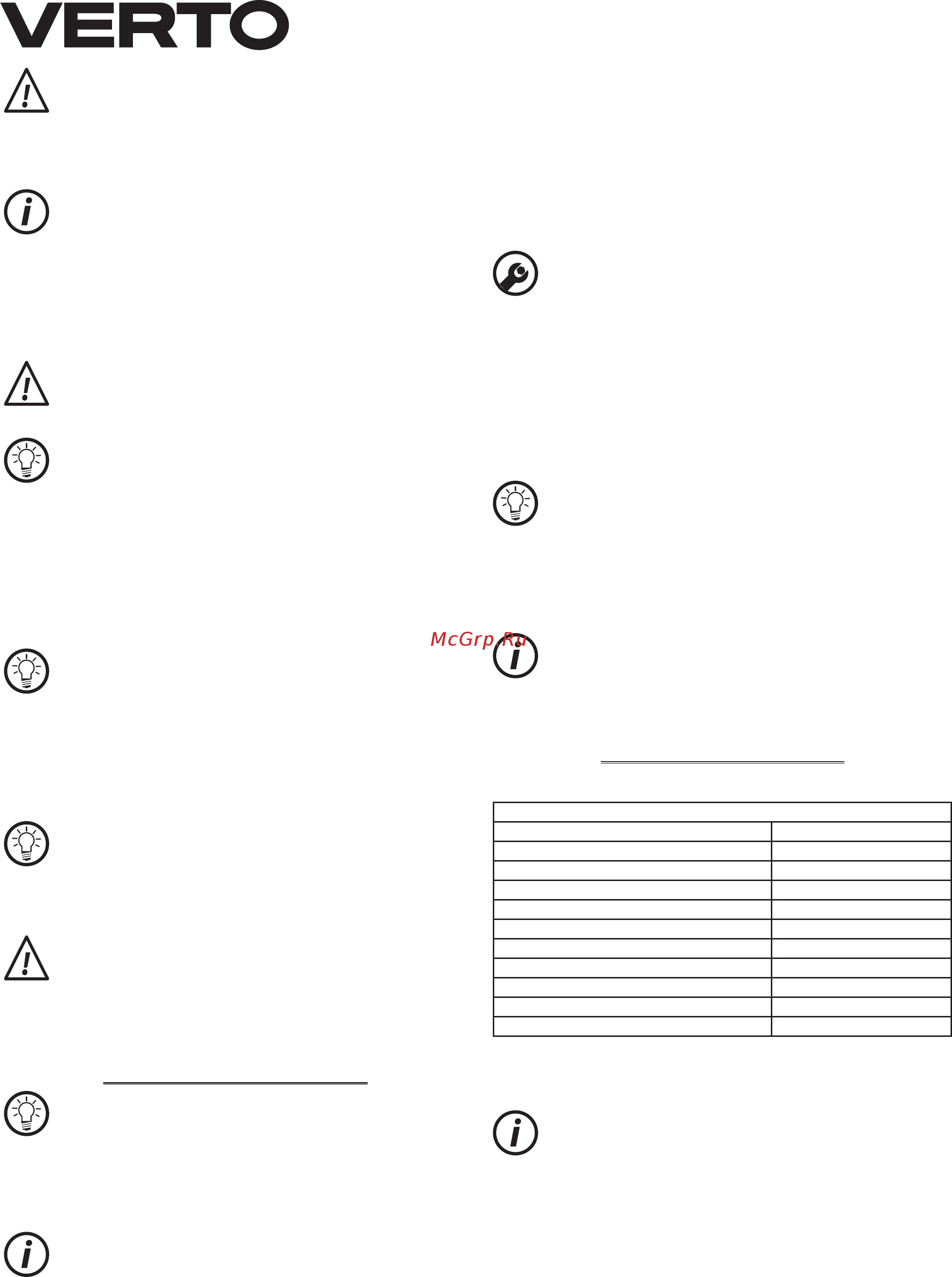 Verto 51G075 [106/108] Bediening en onderhoud