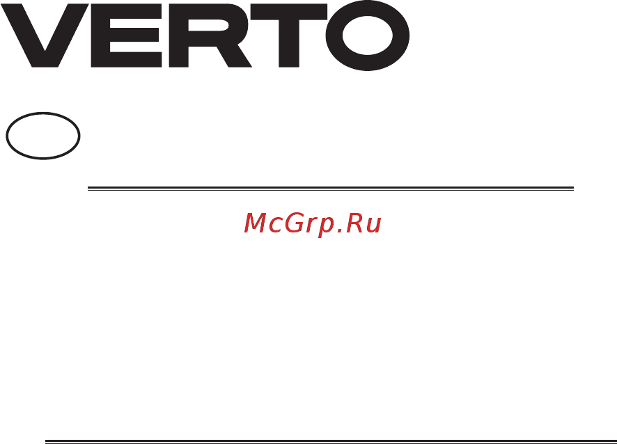 Verto 50G275 [6/80] Instrukcja oryginalna obsługi