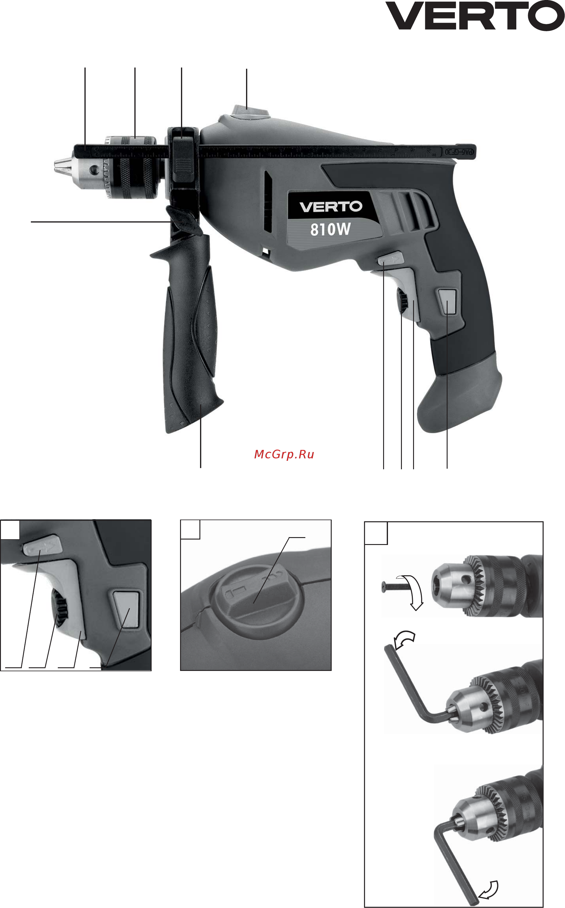 Verto 50G512 Инструкция по эксплуатации онлайн [3/50] 461462