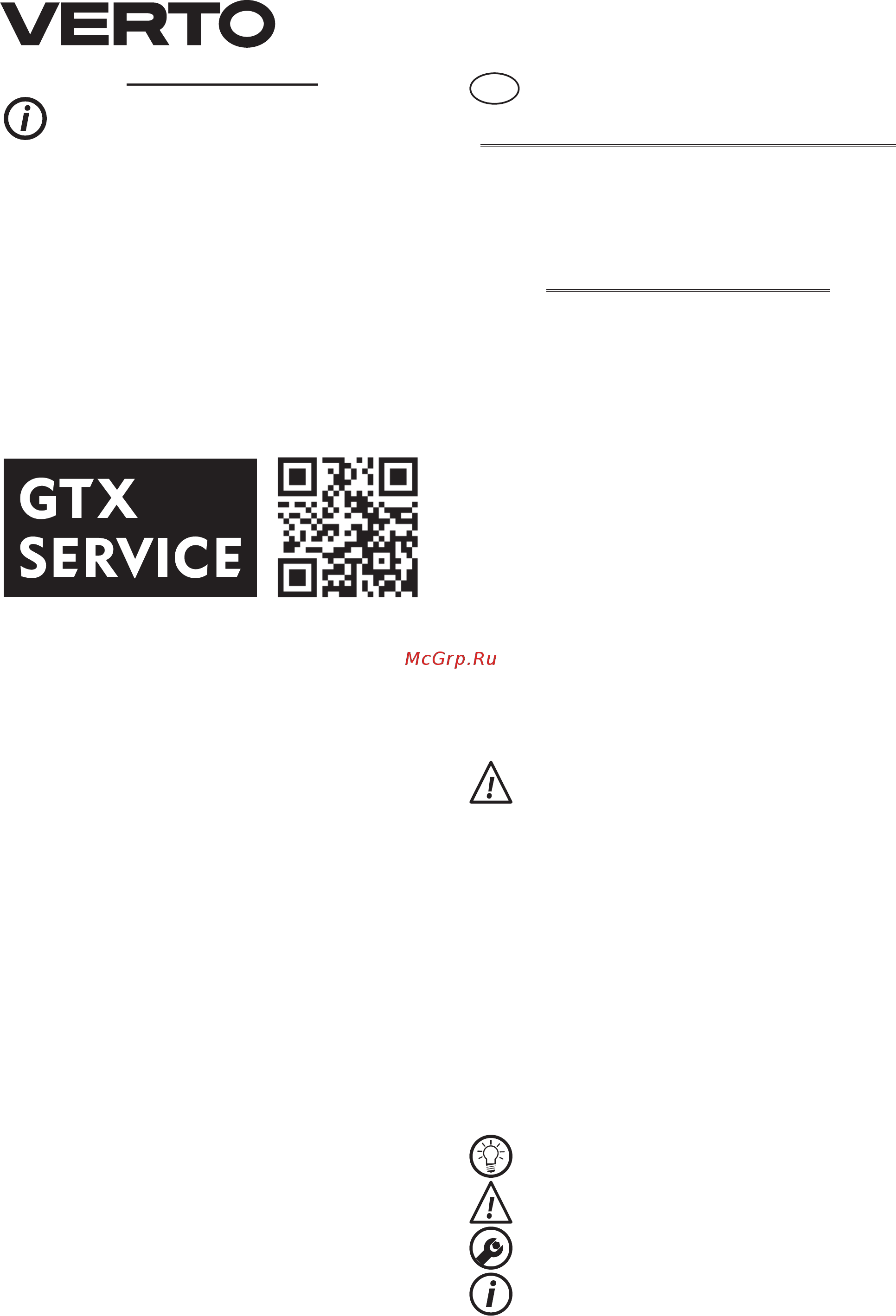 Verto 50G512 [8/50] Detailed safety regulations