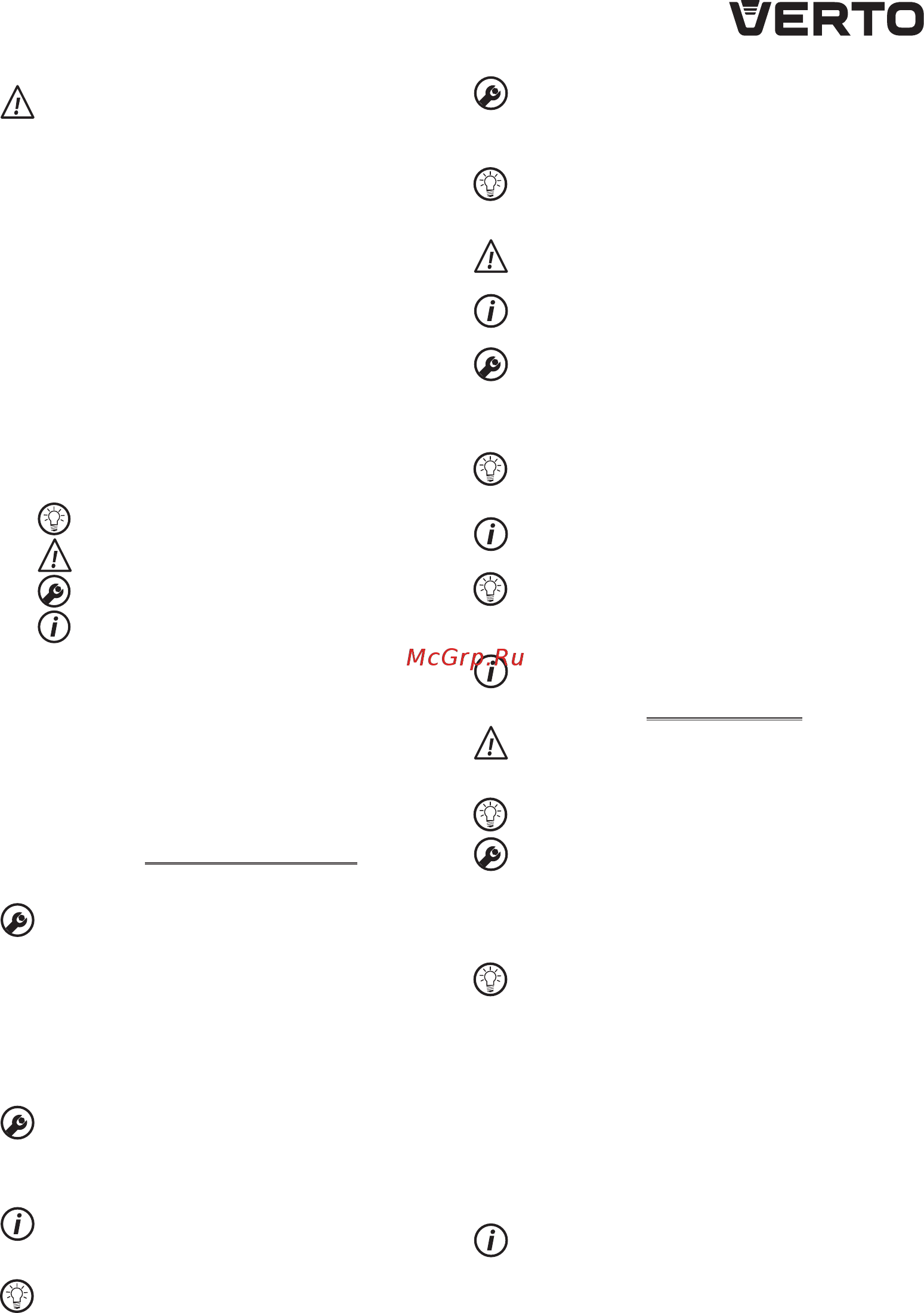 Verto 52G574 [7/64] Praca ustawienia
